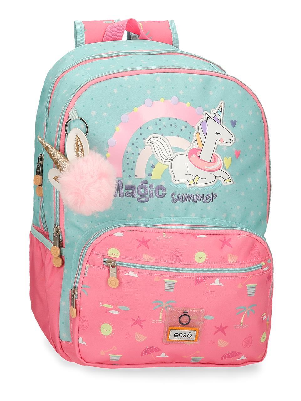 96327D1 MOCHILA ADAP. 44CM. ENSO MAGIC SUMMER