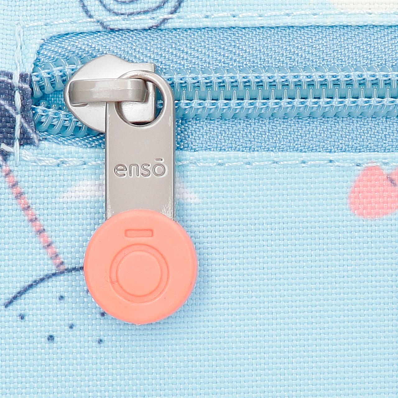 96327D2 MOCHILA ADAP. 44CM. ENSO MAGIC SUMMER AZUL CLARO - Image 9