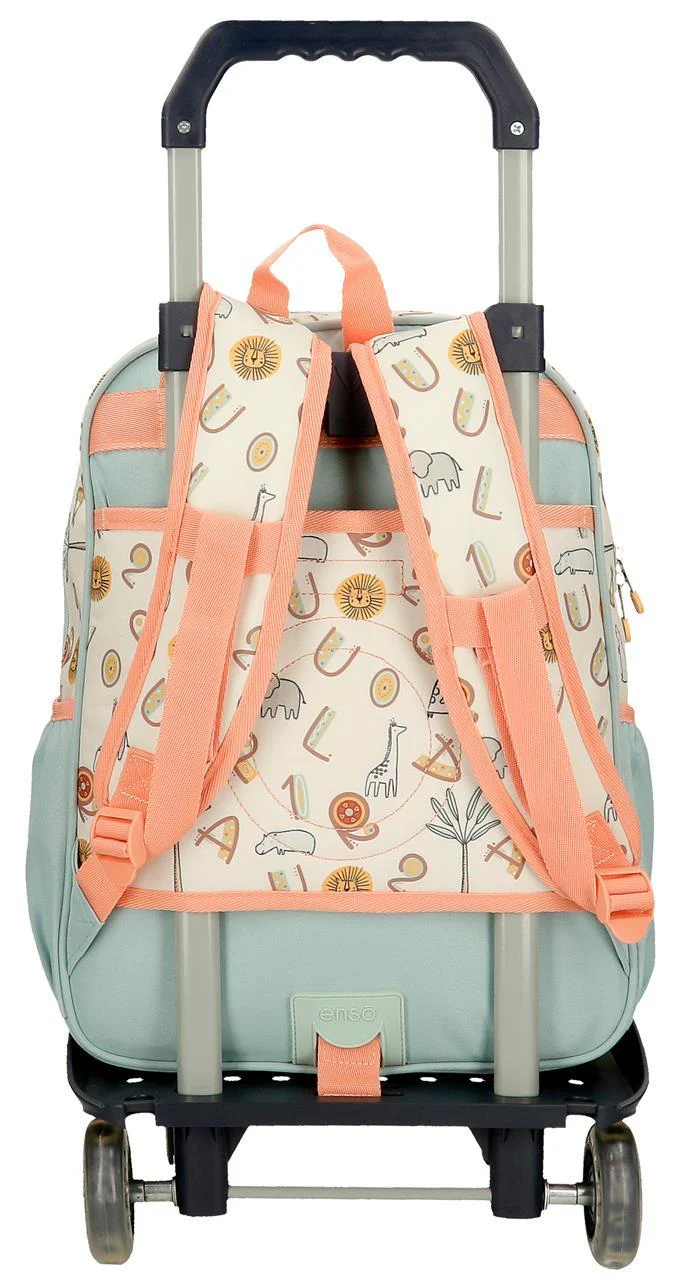 96724T1 MOCHILA ADAP. 38CM. C/CARRO. ENSO PLAY ALL DAY - Image 3
