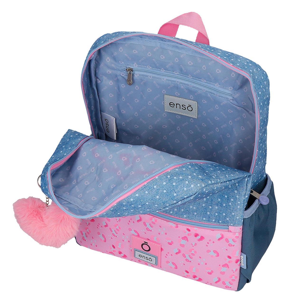 96923T1 MOCHILA ADAP. 32CM. C/CARRO. ENSO DREAMERS - Image 2