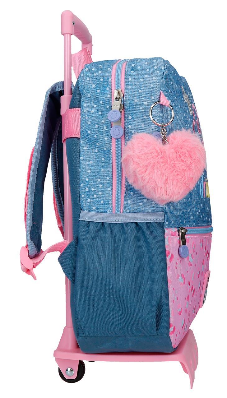 96923T1 MOCHILA ADAP. 32CM. C/CARRO. ENSO DREAMERS - Image 3