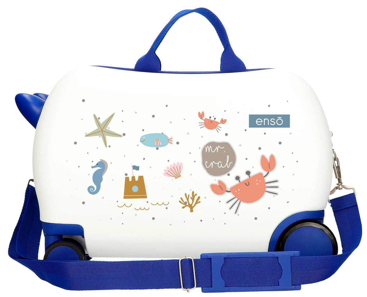 9751021 MALETA INF.ABS 4R.(2 MULTI.) 45CM. ENSO MR CRAB BLAN - Image 2