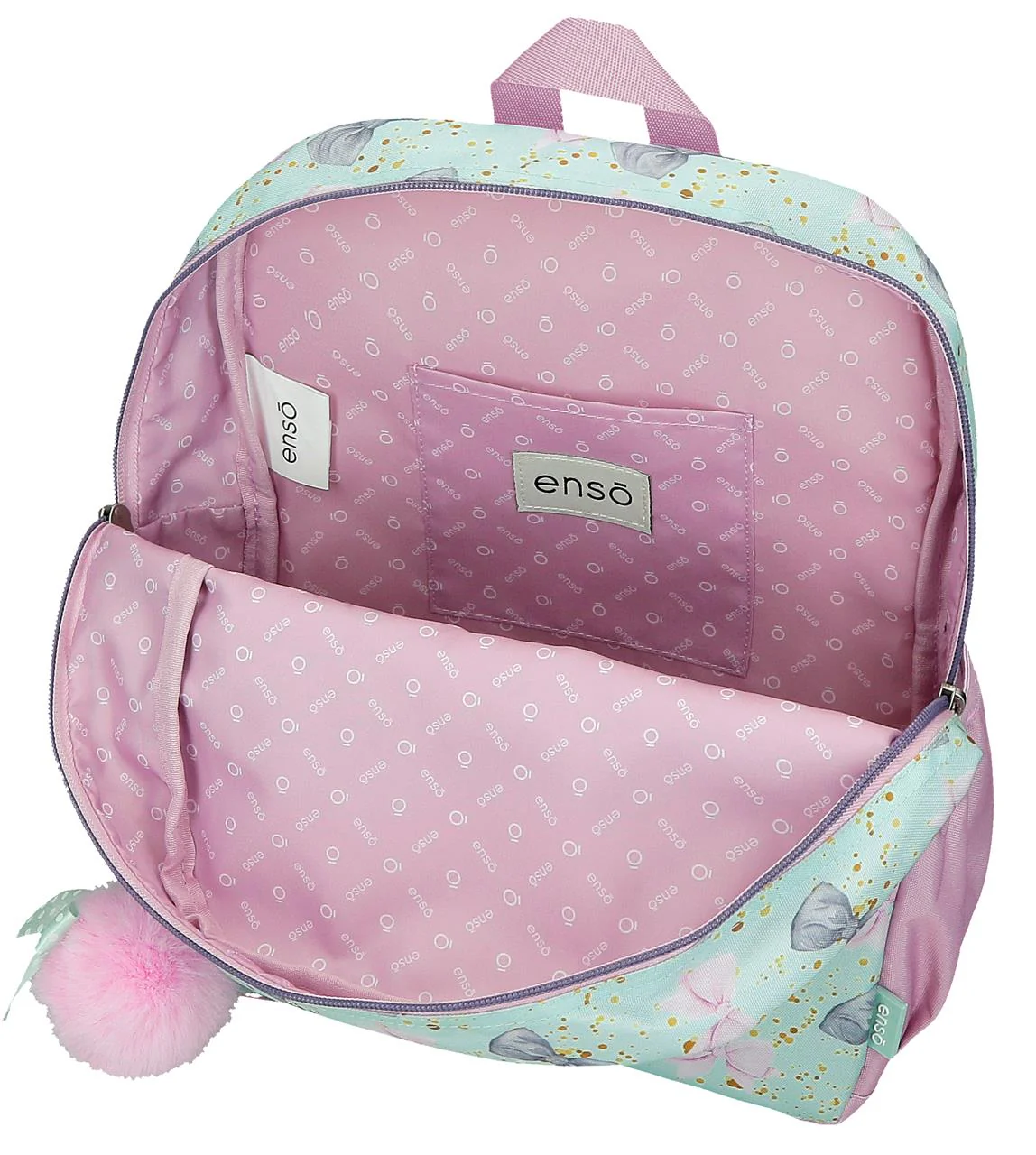 97623T1 MOCHILA ADAP. 32CM. C/CARRO. ENSO MERCI AMOUR - Image 3