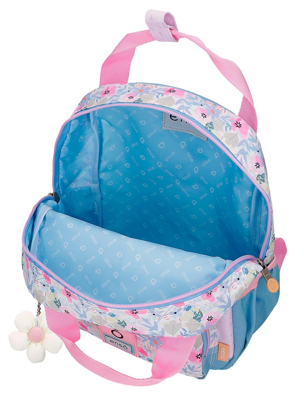 97722T1 MOCHILA ADAP. 28CM. C/CARRO. ENSO FULL OF FLOWERS - Image 2