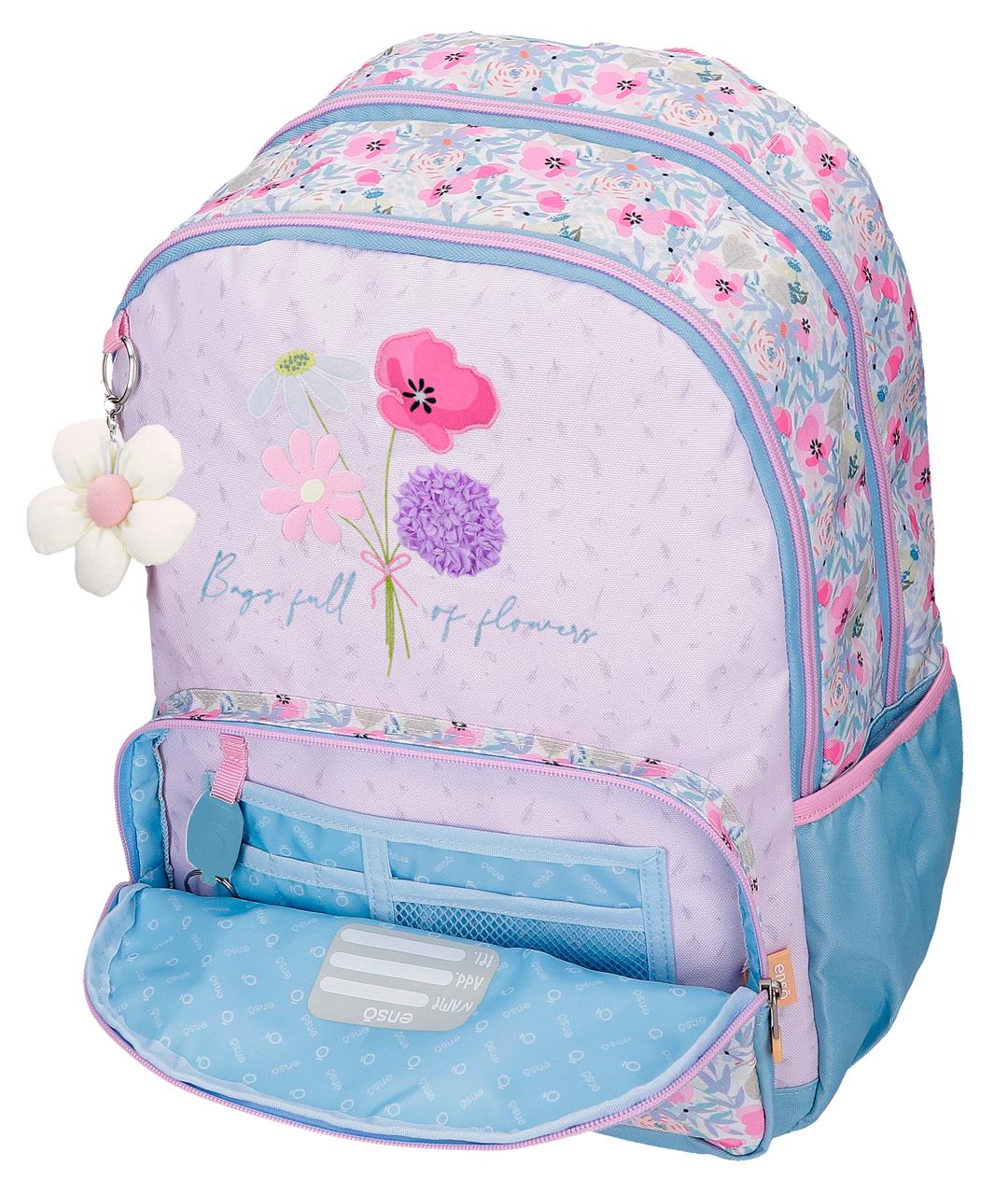 9772721 MOCHILA 44CM. ENSO FULL OF FLOWERS - Image 3