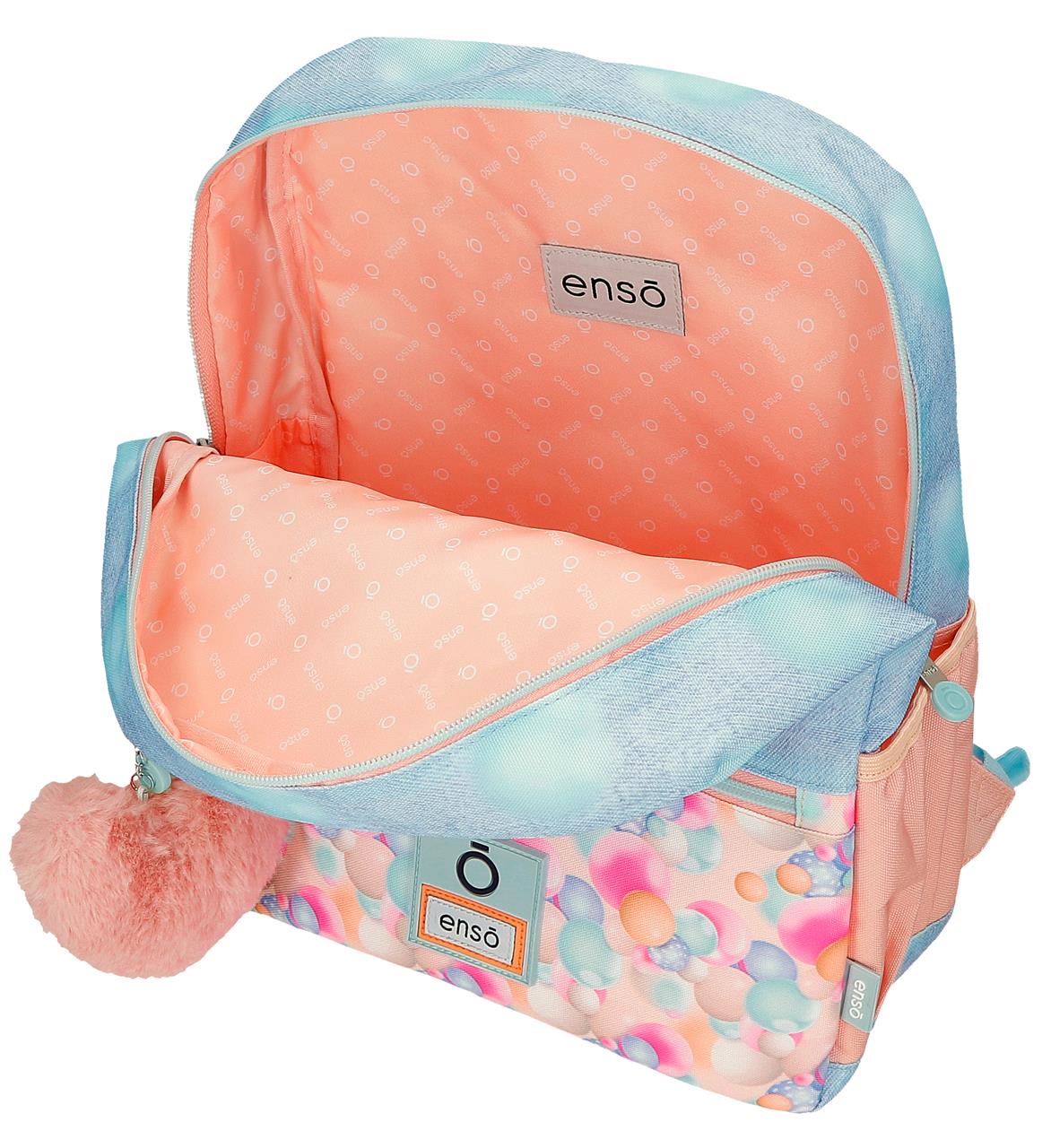 97823T1 MOCHILA ADAP. 32CM. C/CARRO. ENSO BUBBLES - Image 3