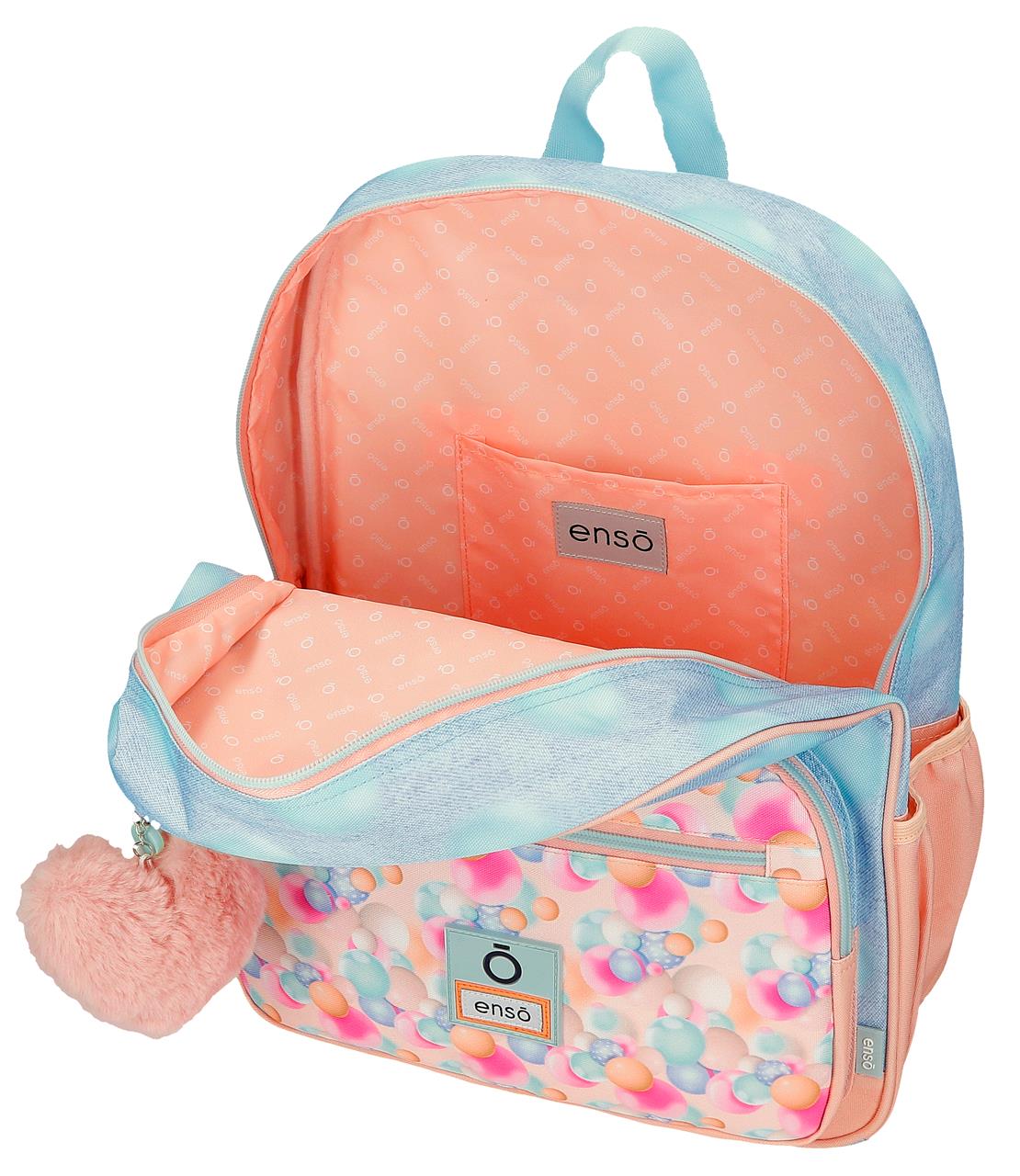 97824T1 MOCHILA ADAP. 38CM. C/CARRO. ENSO BUBBLES - Image 2
