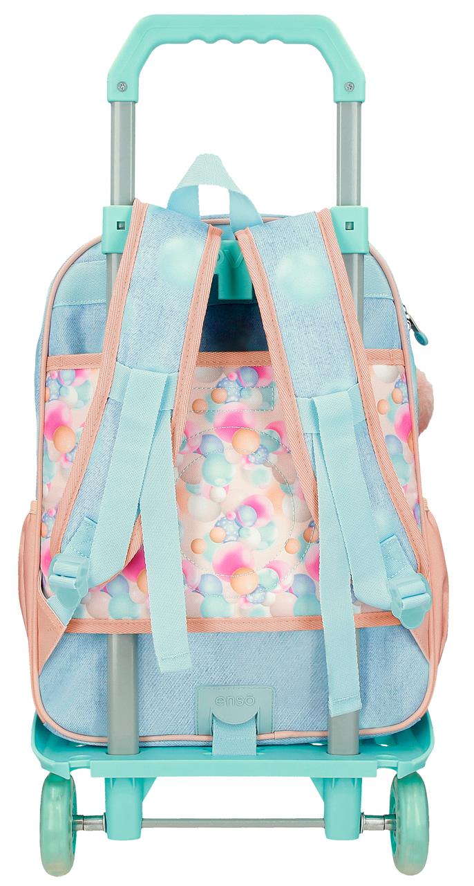 97824T1 MOCHILA ADAP. 38CM. C/CARRO. ENSO BUBBLES - Image 3