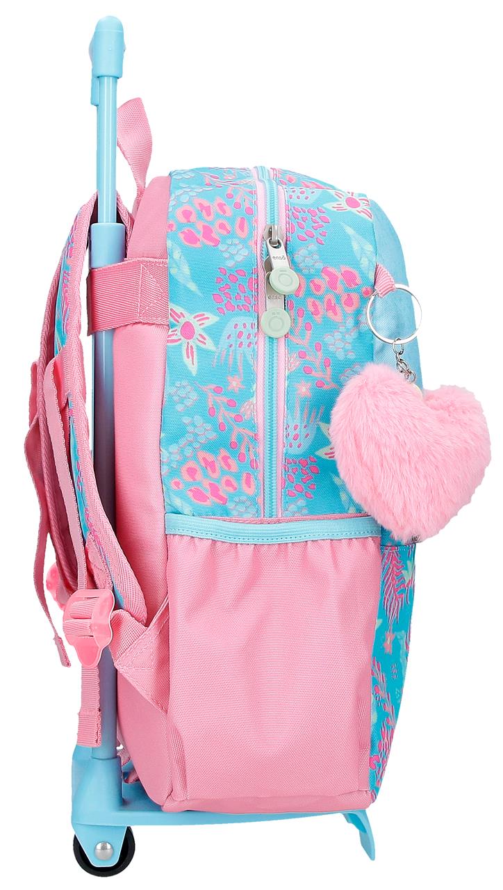 98123T1 MOCHILA ADAP. 32CM. C/CARRO. ENSO JUNGLE MOOD - Image 4