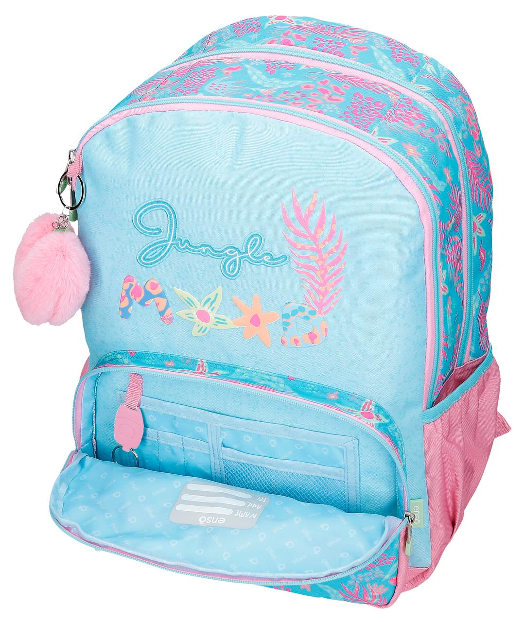 98127D1 MOCHILA ADAP. 44CM. ENSO JUNGLE MOOD - Image 2
