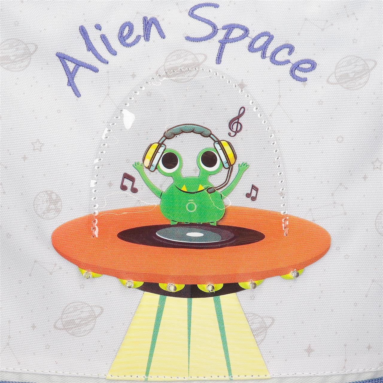 98822V1 MOCHILA ADAP. 28CM. C/CARRO. ENSO ALIEN SPACE - Image 7