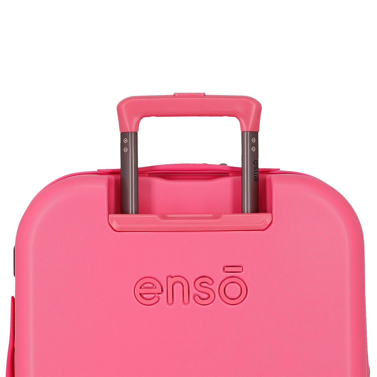 9988621 TROLLEY ABS 55CM.C/EXP.4R. ENSO INTO THE WILD FUCSIA - Image 9