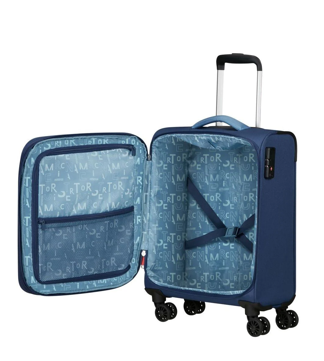 AMERICAN TOURISTER MALETA BLANDA EXTENSIBLE PULSONIC DE CABINA 55CM - Image 18