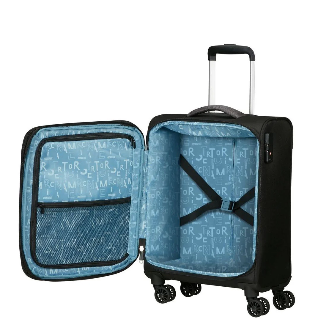 AMERICAN TOURISTER MALETA BLANDA EXTENSIBLE PULSONIC DE CABINA 55CM - Image 6