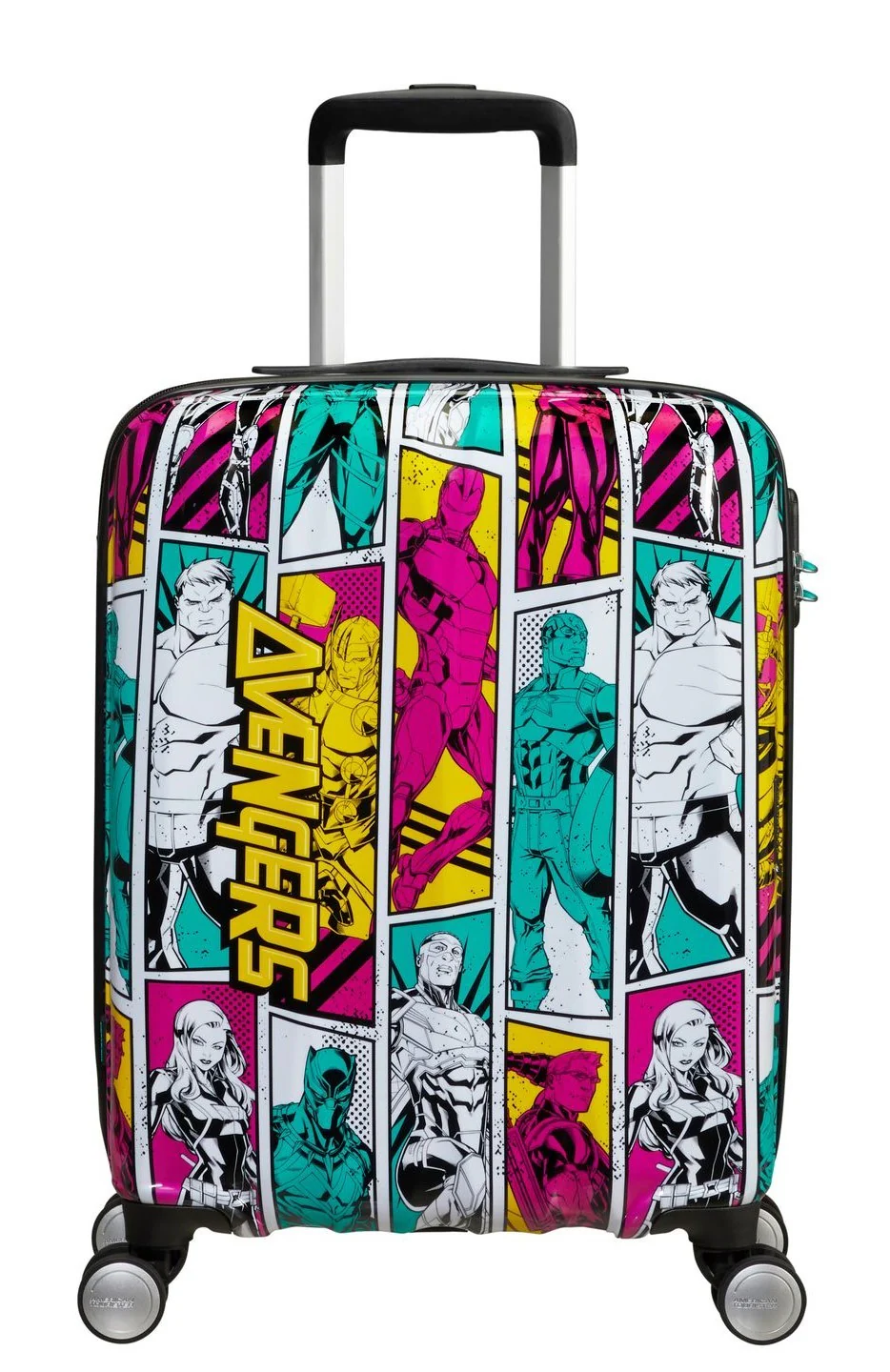AMERICAN TOURISTER MALETA DE CABINA AVENGERS MARVEL POP ART 55CM - Image 2