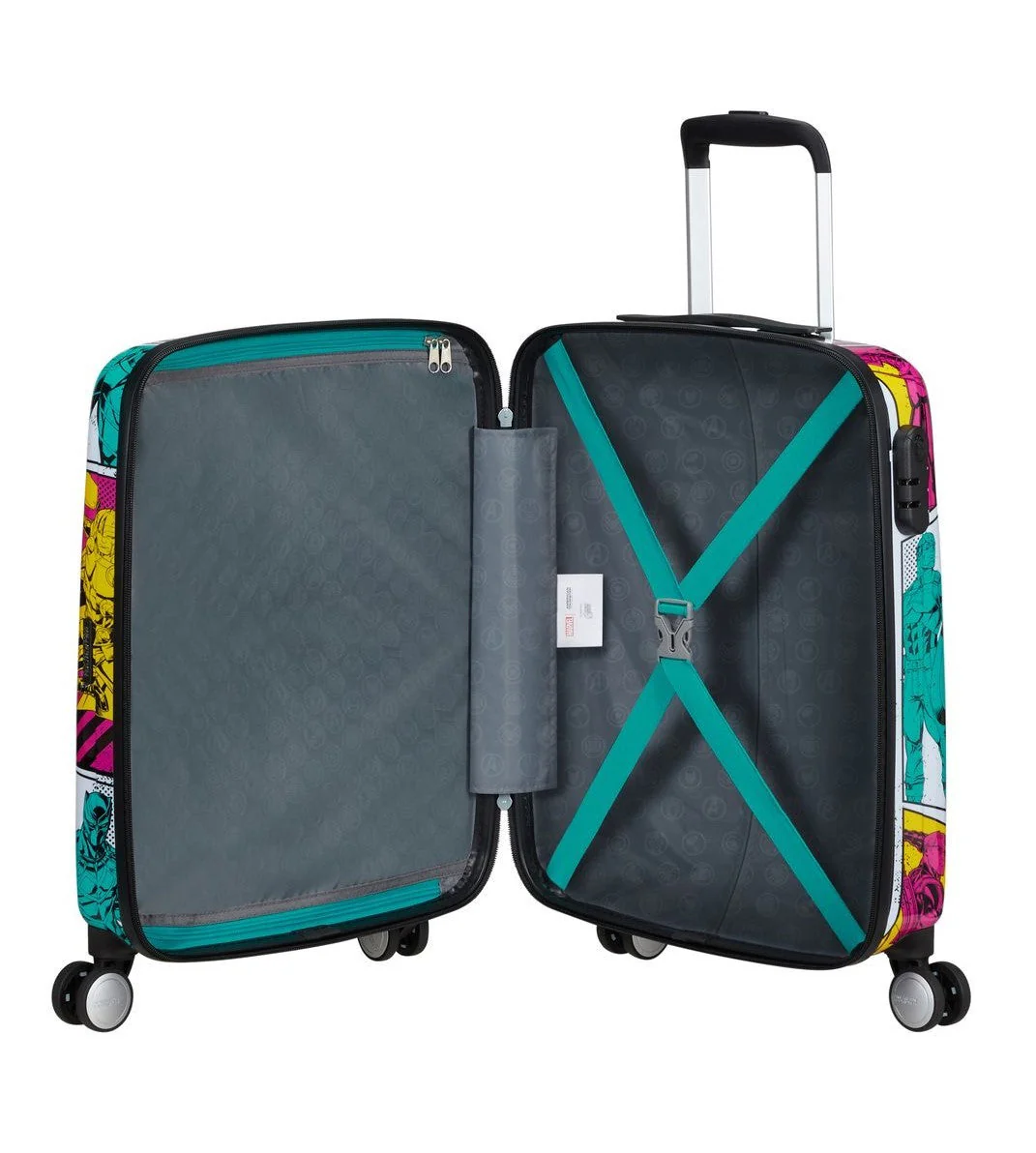 AMERICAN TOURISTER MALETA DE CABINA AVENGERS MARVEL POP ART 55CM - Image 4