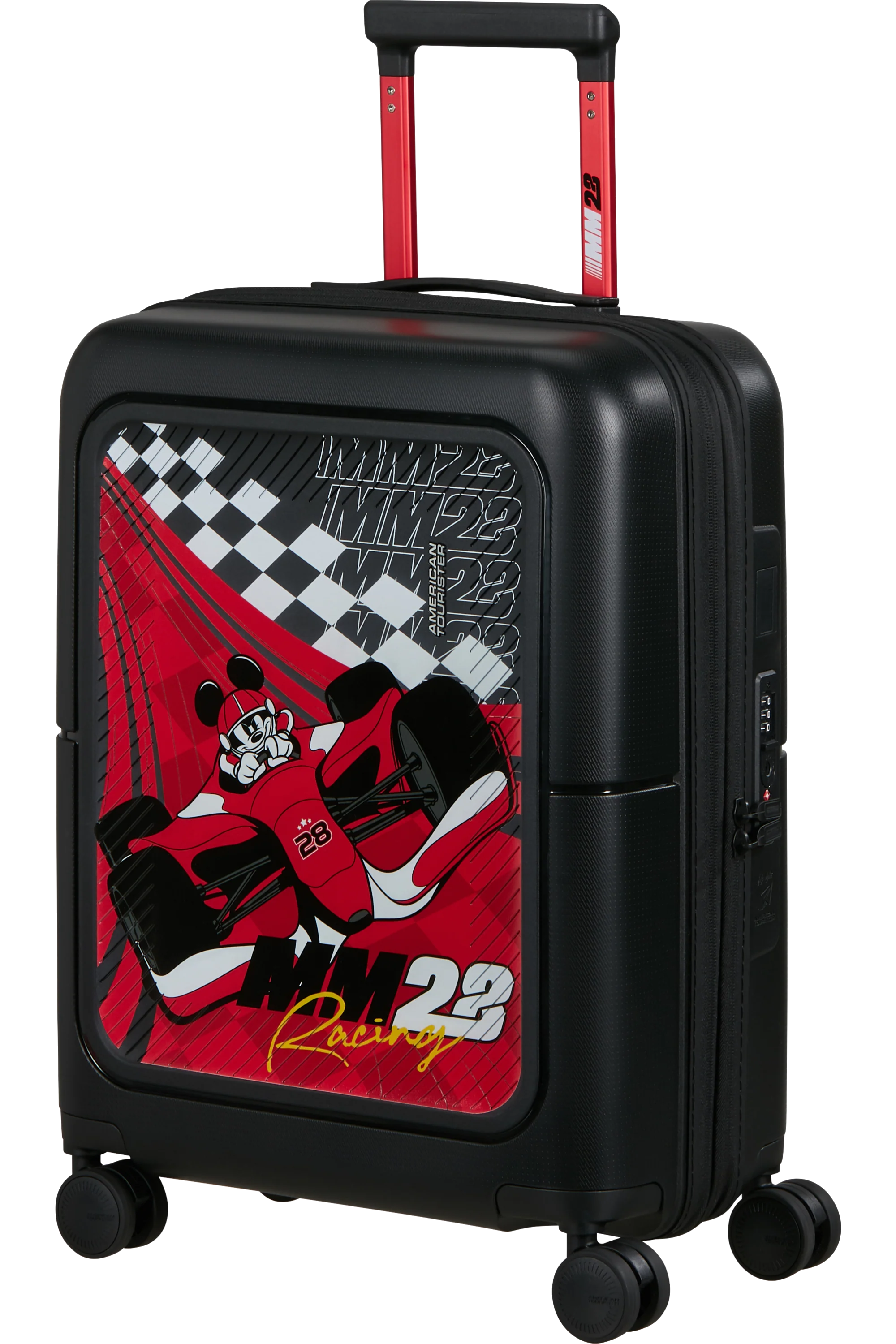 AMERICAN TOURISTER Maleta de Cabina Extensible DASHPOP DISNEY - RACING MICKEY