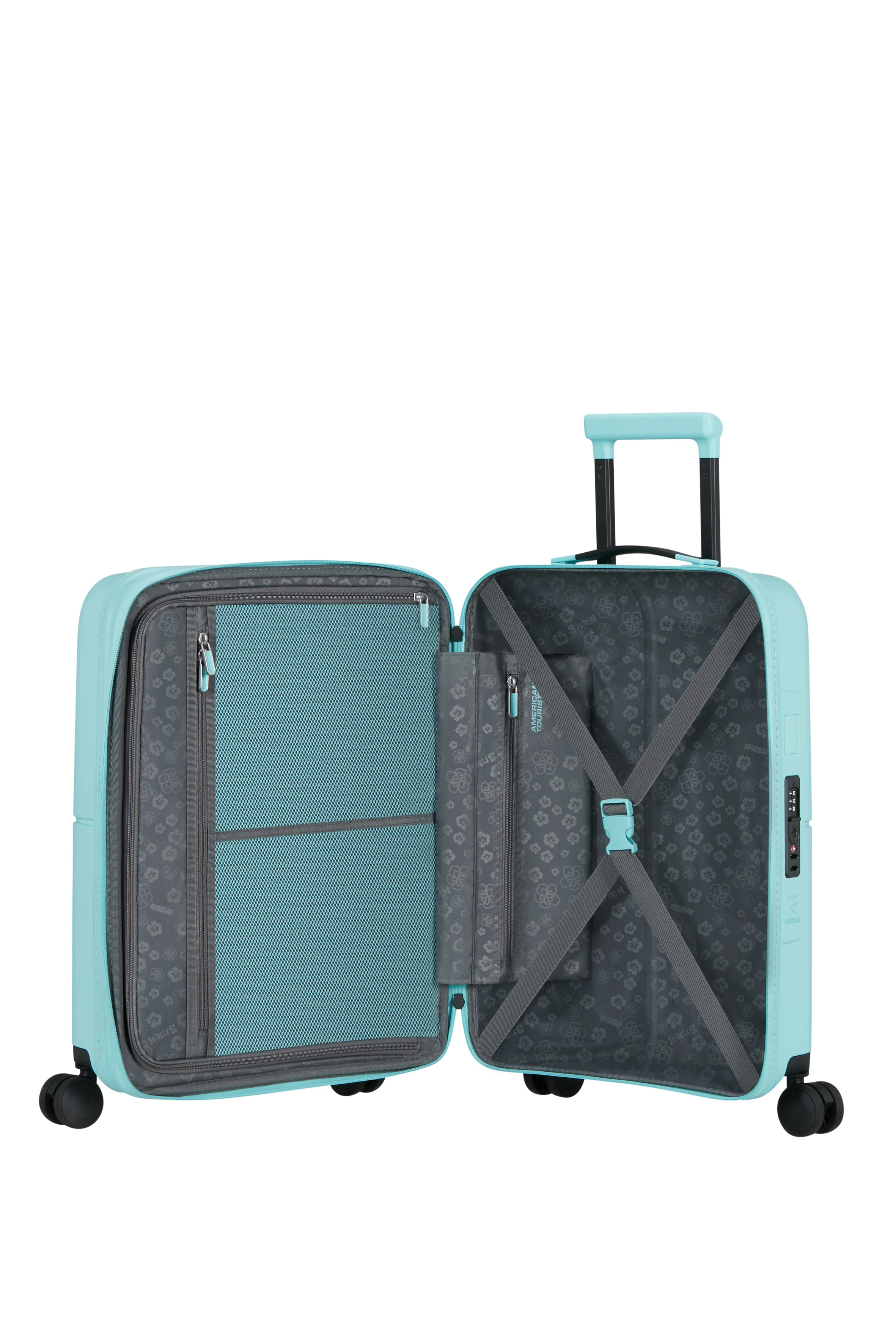 AMERICAN TOURISTER Maleta de Cabina Extensible DASHPOP DISNEY - STITCH FLOWER - Image 4