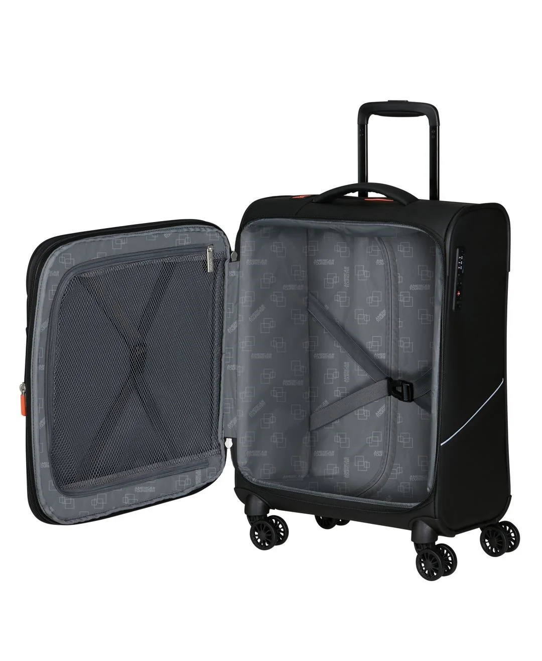 AMERICAN TOURISTER MALETA DE CABINA EXTENSIBLE SUMMERRIDE 55CM - Tejido Ripstop - Image 4