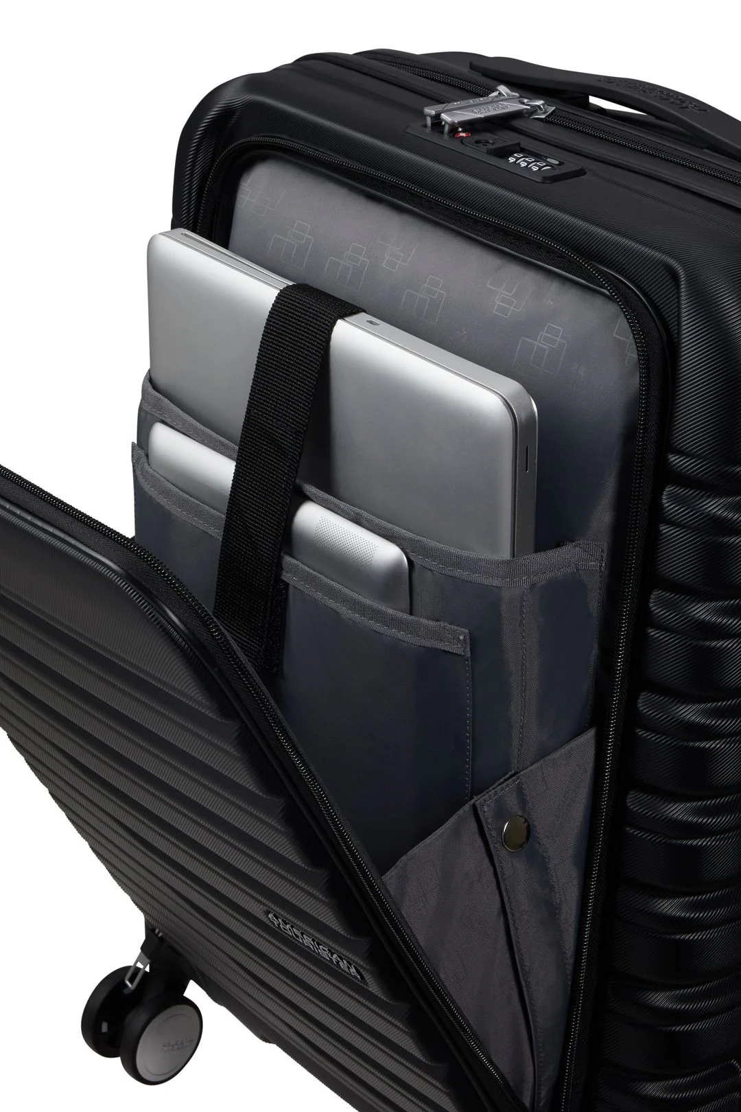 AMERICAN TOURISTER MALETA DE CABINA FRONTLOADER FLASHLINE 55CM - Image 4