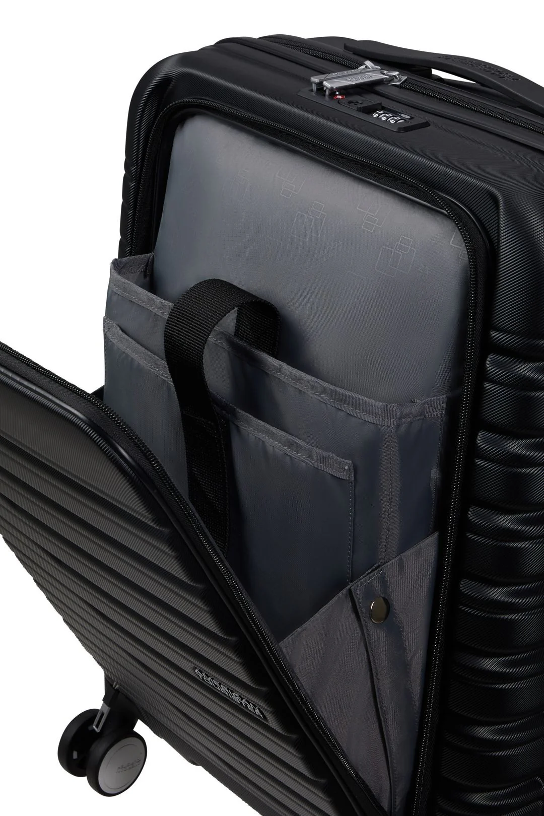 AMERICAN TOURISTER MALETA DE CABINA FRONTLOADER FLASHLINE 55CM - Image 5