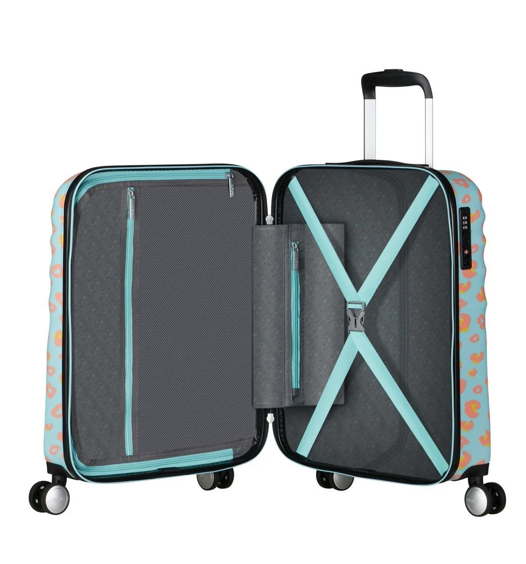 AMERICAN TOURISTER MALETA DE CABINA MINNIE PASTEL DOT WAVEBREAKER 55CM - Image 4