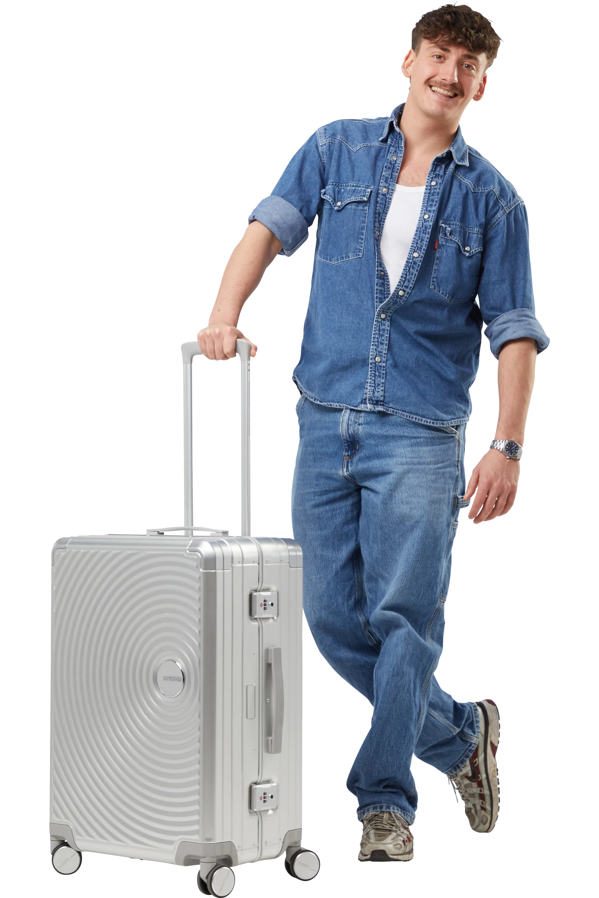 AMERICAN TOURISTER Maleta mediana 68cm SOUNDBOX ALU - Image 20