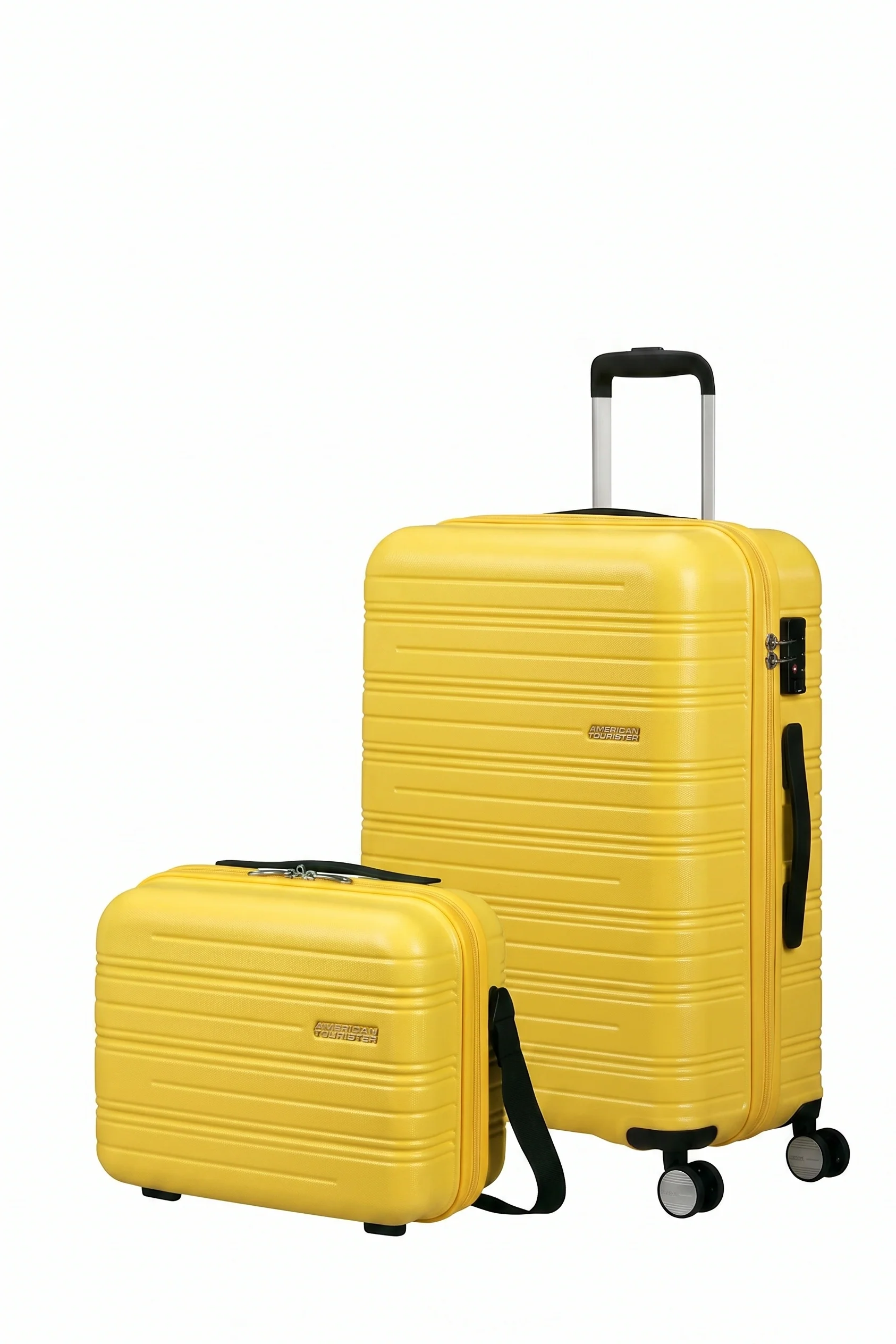 AMERICAN TOURISTER SET DE MALETA MEDIANA Y NECESER RIGIDO HIGH TURN - Image 3