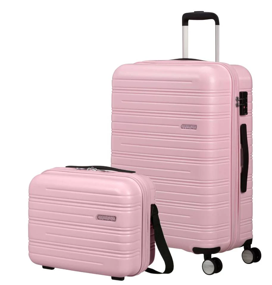 AMERICAN TOURISTER SET DE MALETA MEDIANA Y NECESER RIGIDO HIGH TURN - Image 5