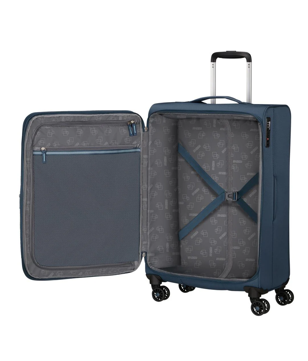 AMERICAN TOURISTER TROLLEY MEDIANO EXTENSIBLE AEROSPIN 69CM - Image 4