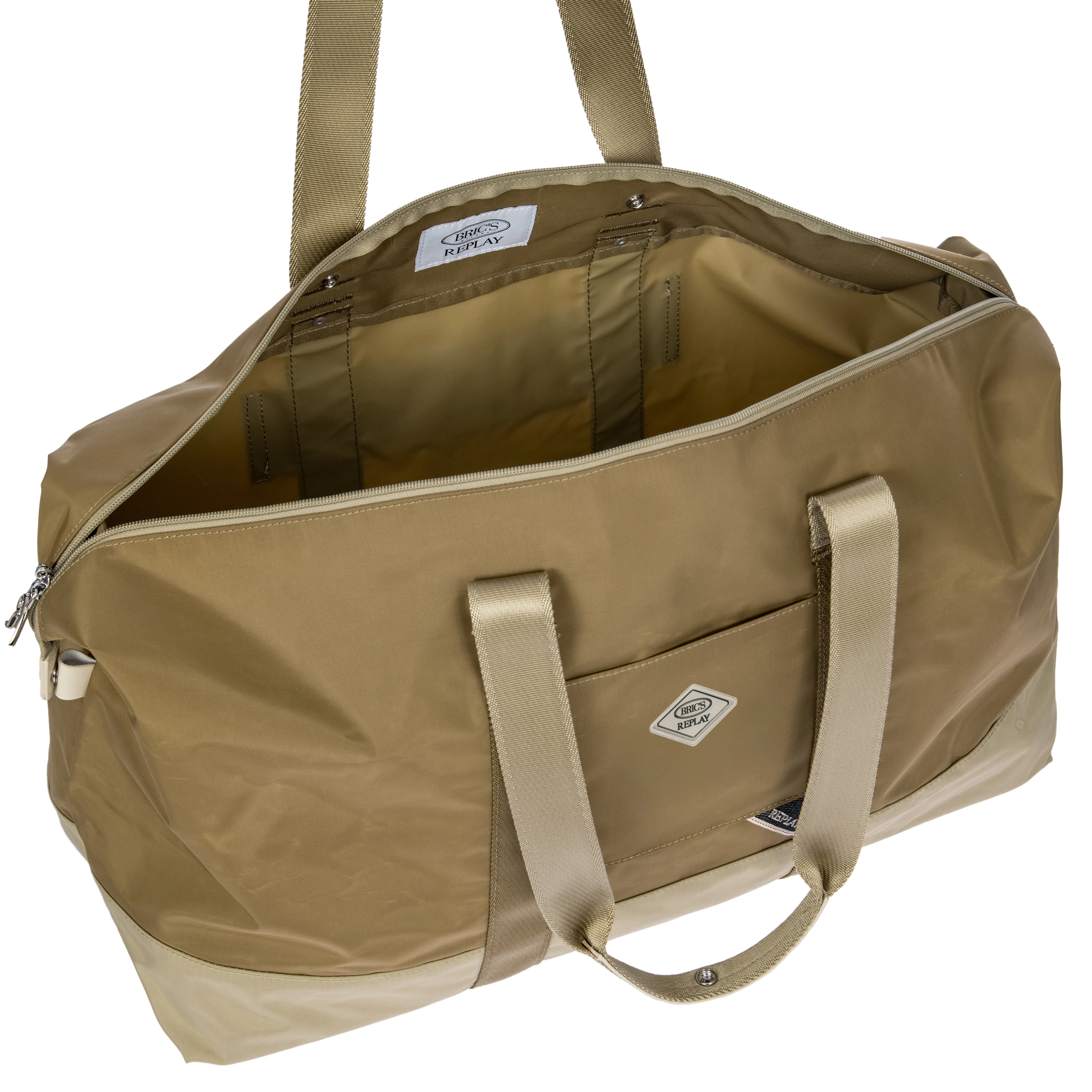BRIC´S BOLSA DE VIAJE GRANDE 2 EN 1 EN TEJIDO RECICLADO REPLAY - Image 12