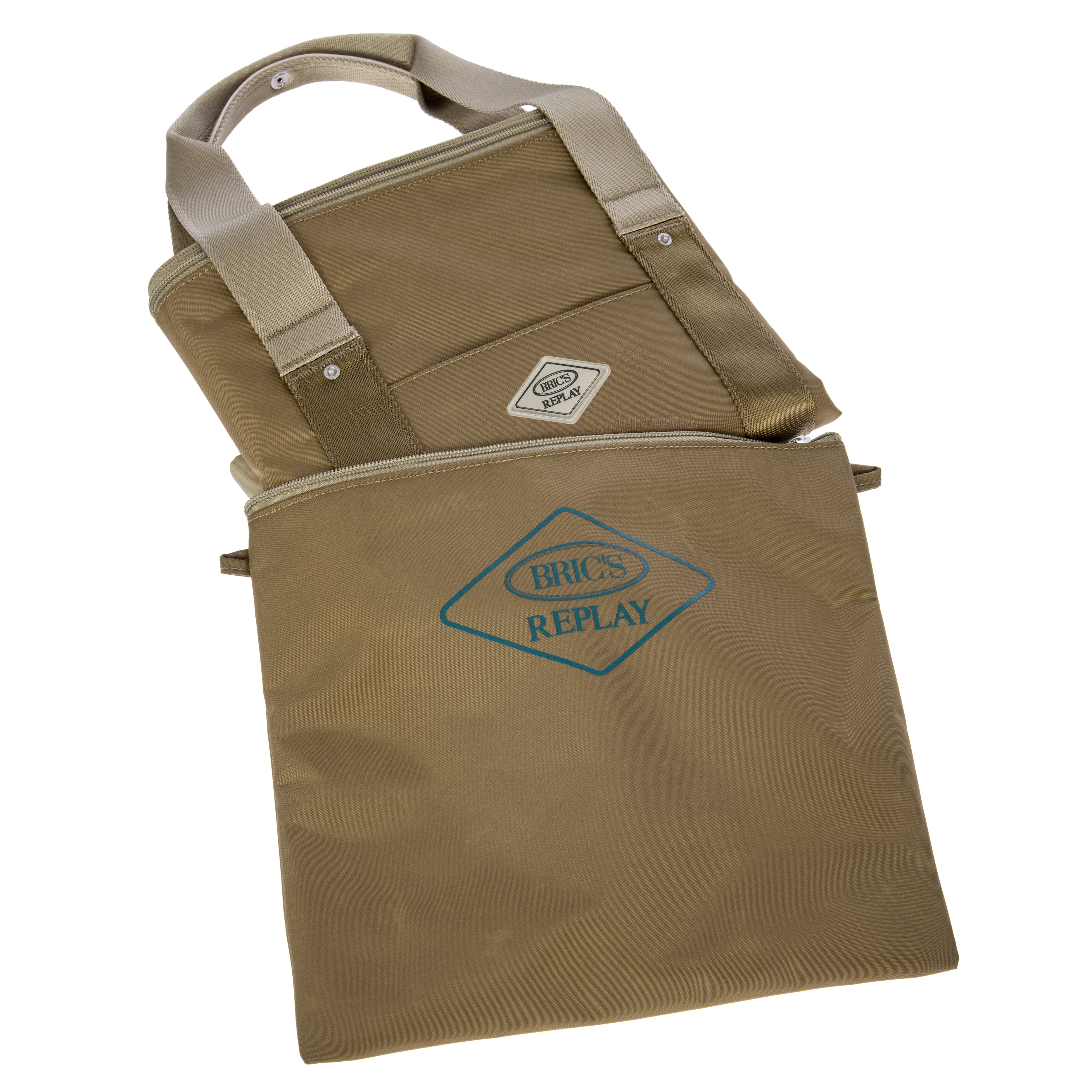 BRIC´S BOLSA DE VIAJE GRANDE 2 EN 1 EN TEJIDO RECICLADO REPLAY - Image 13