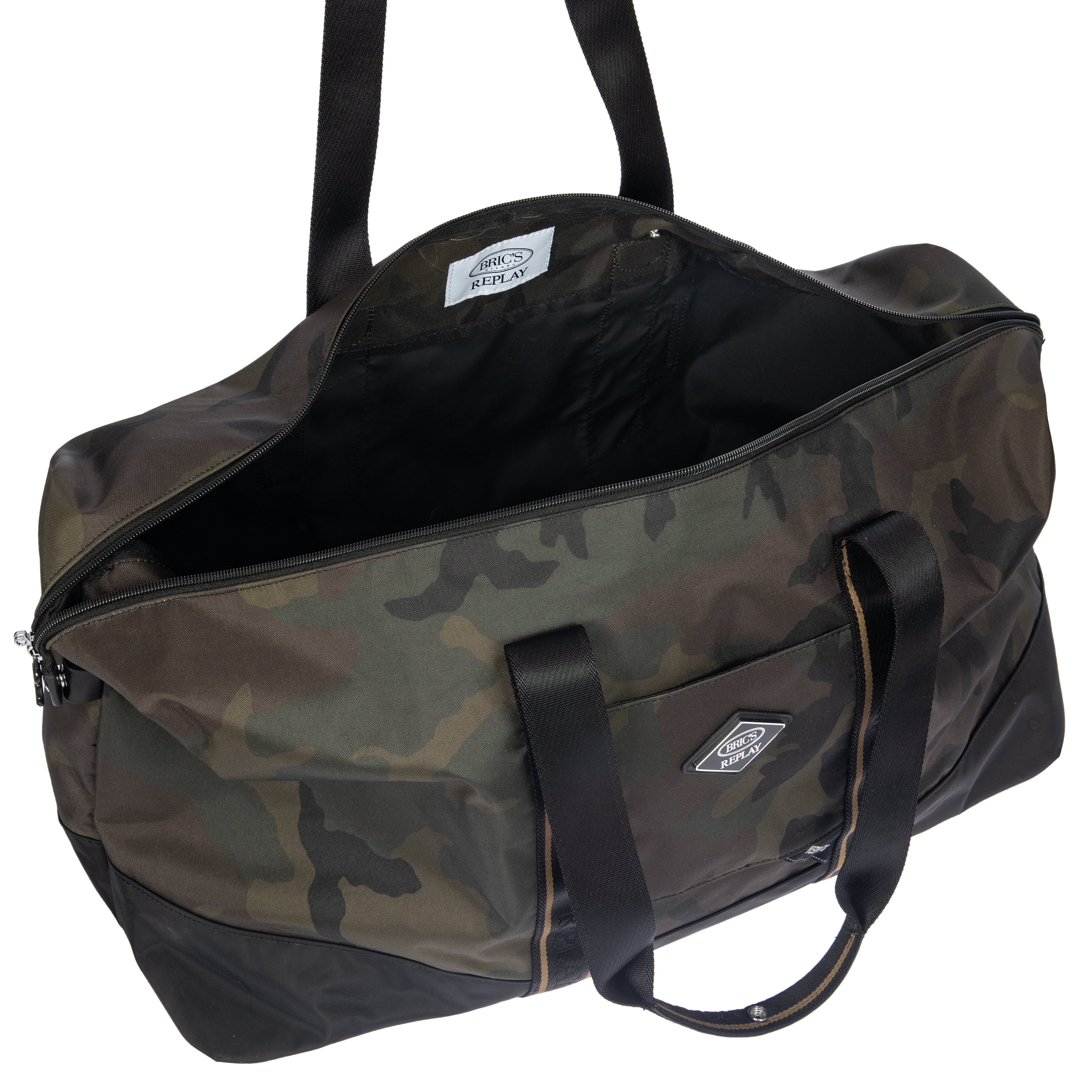 BRIC´S BOLSA DE VIAJE GRANDE 2 EN 1 EN TEJIDO RECICLADO REPLAY - Image 5