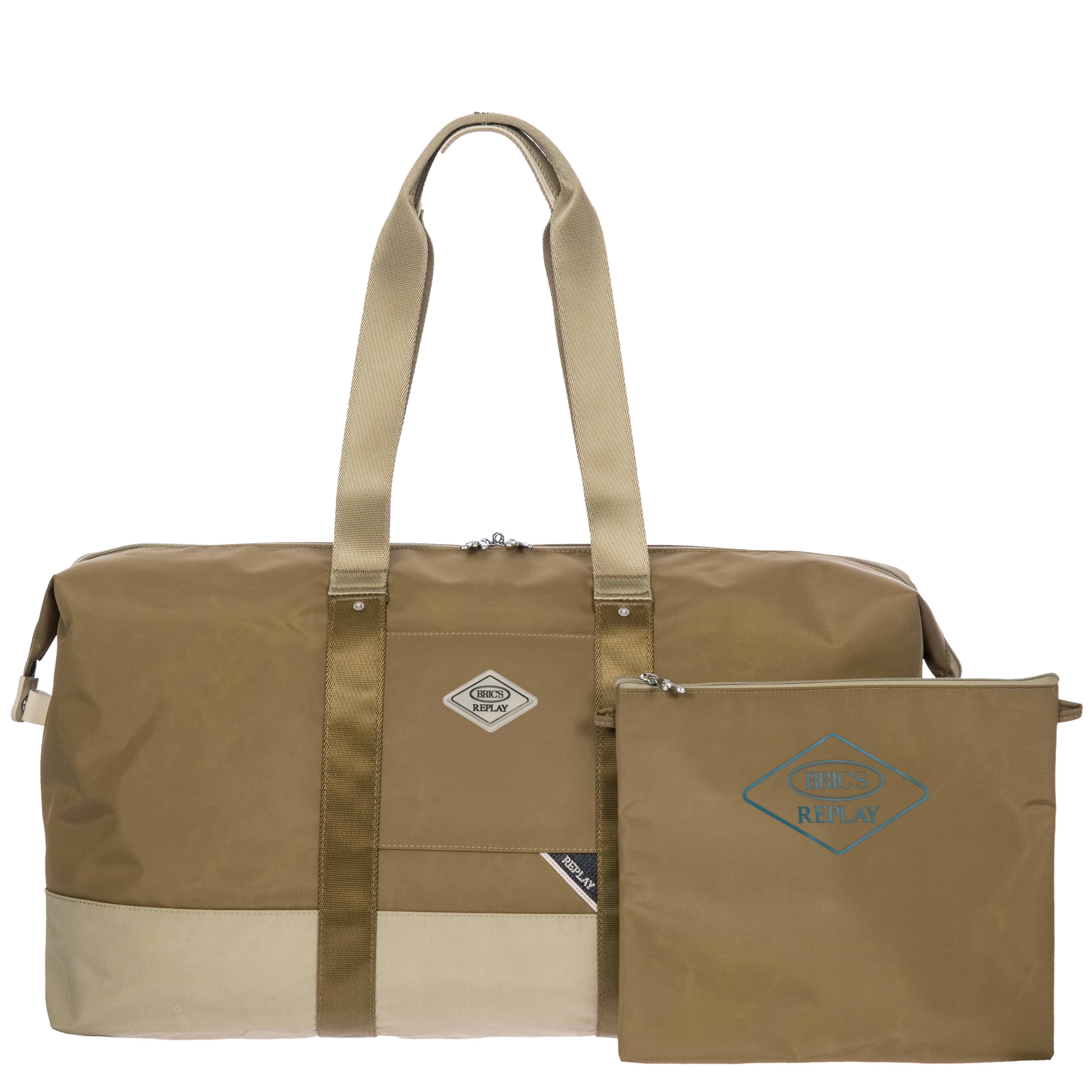 BRIC´S BOLSA DE VIAJE GRANDE 2 EN 1 EN TEJIDO RECICLADO REPLAY - Image 8