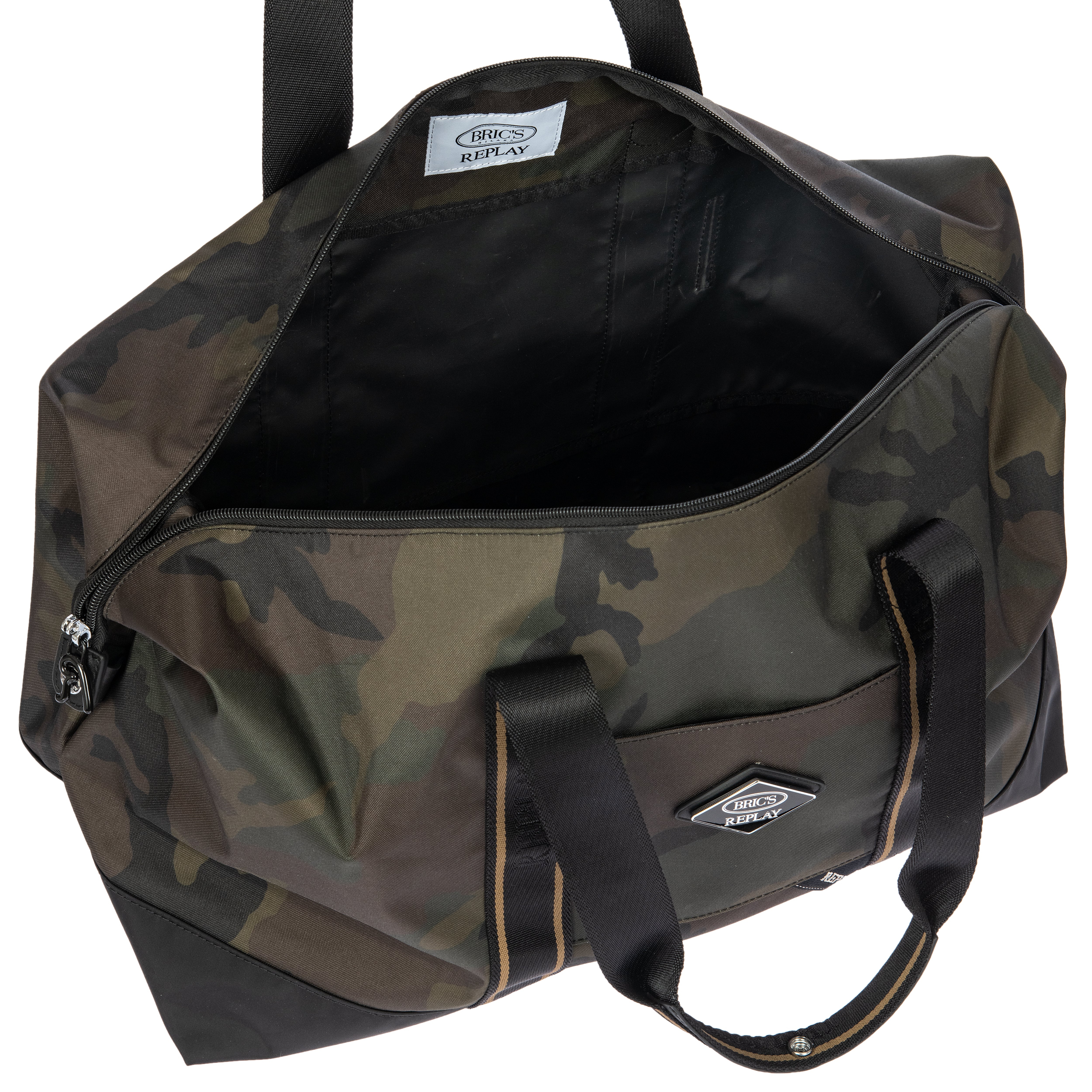 BRIC´S BOLSA DE VIAJE MEDIANA 2 EN 1 EN TEJIDO RECICLADO REPLAY - Image 12