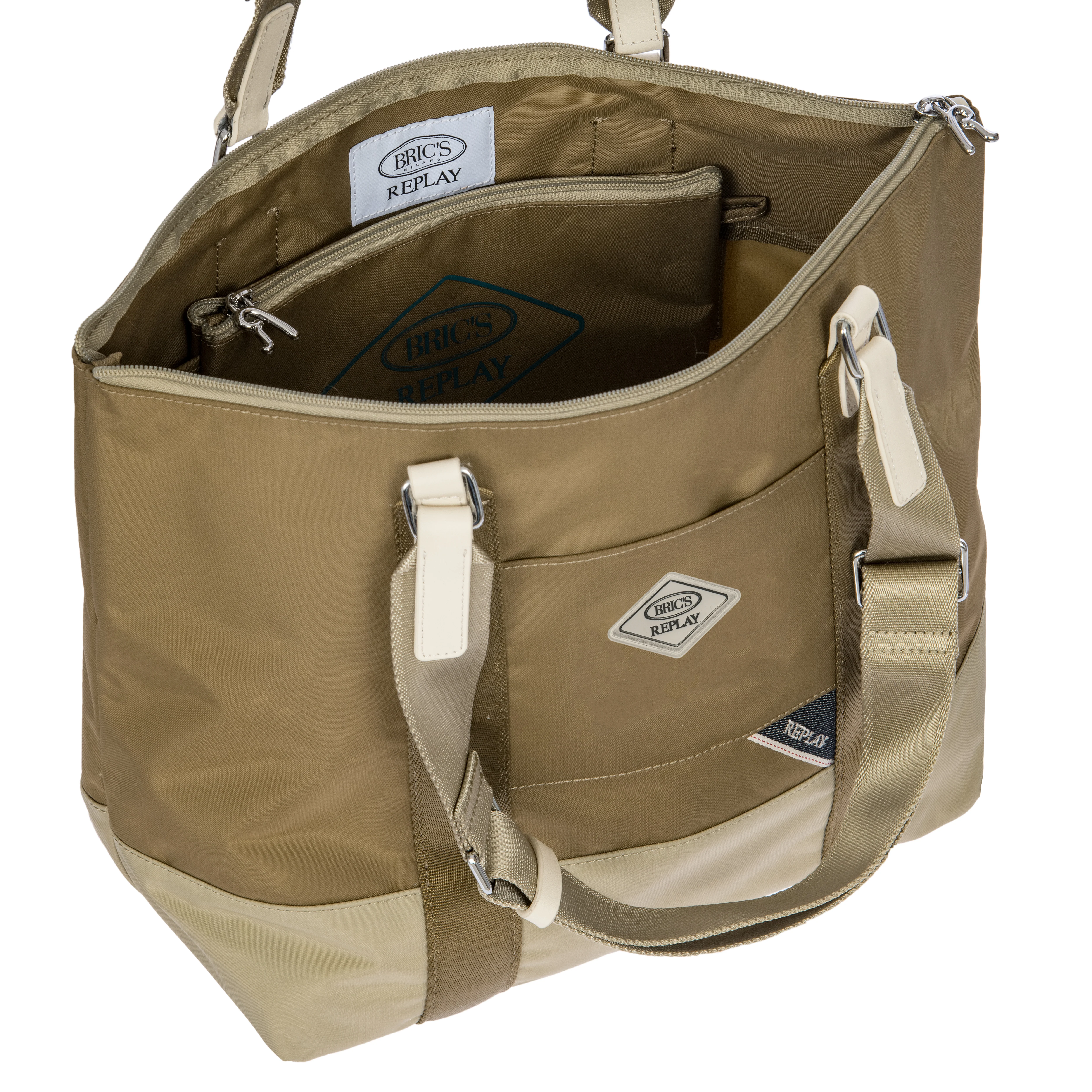 BRIC´S BOLSO DE VIAJE GRANDE 3 EN 1 DE TEJIDO RECICLADO REPLAY - Image 13