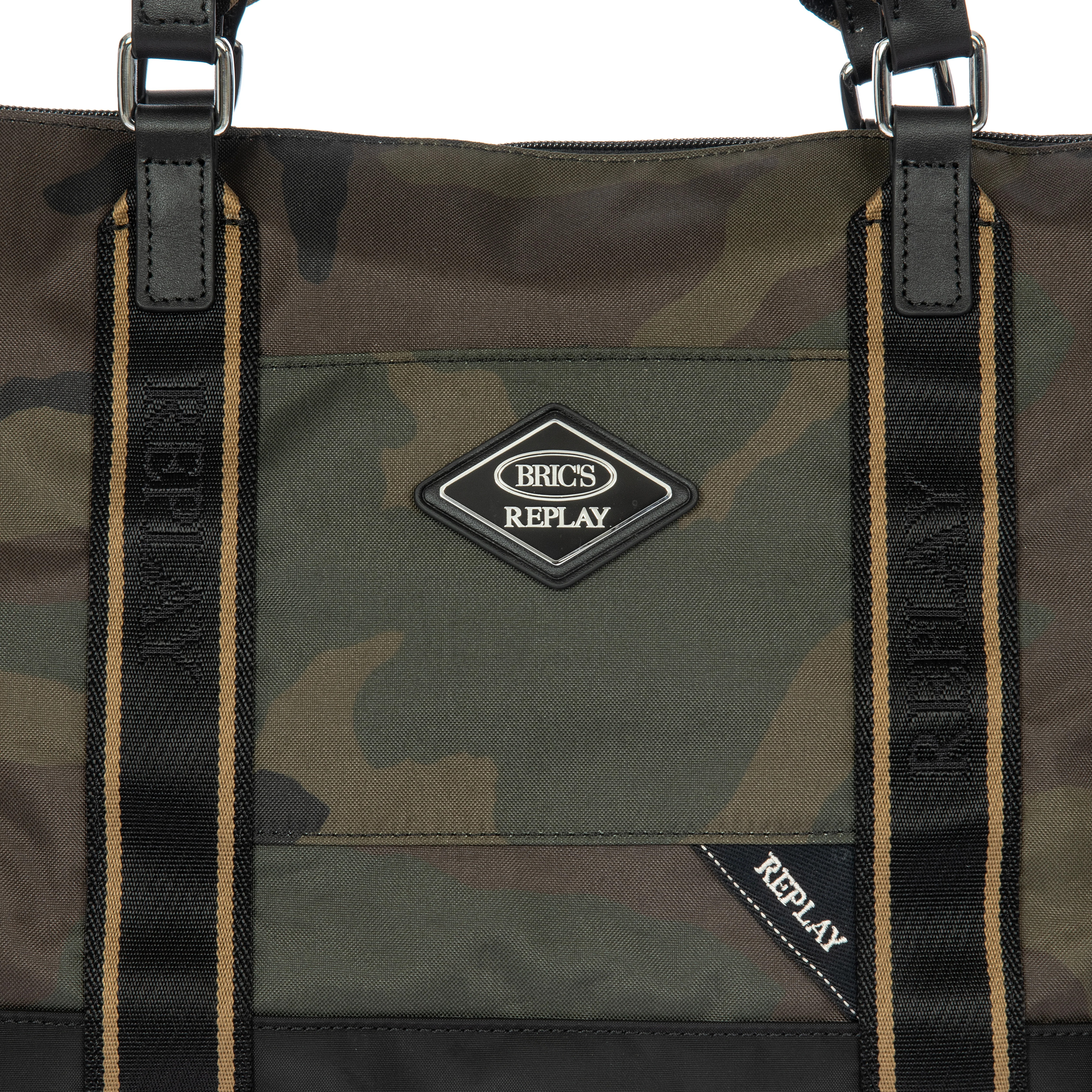 BRIC´S BOLSO DE VIAJE GRANDE 3 EN 1 DE TEJIDO RECICLADO REPLAY - Image 9