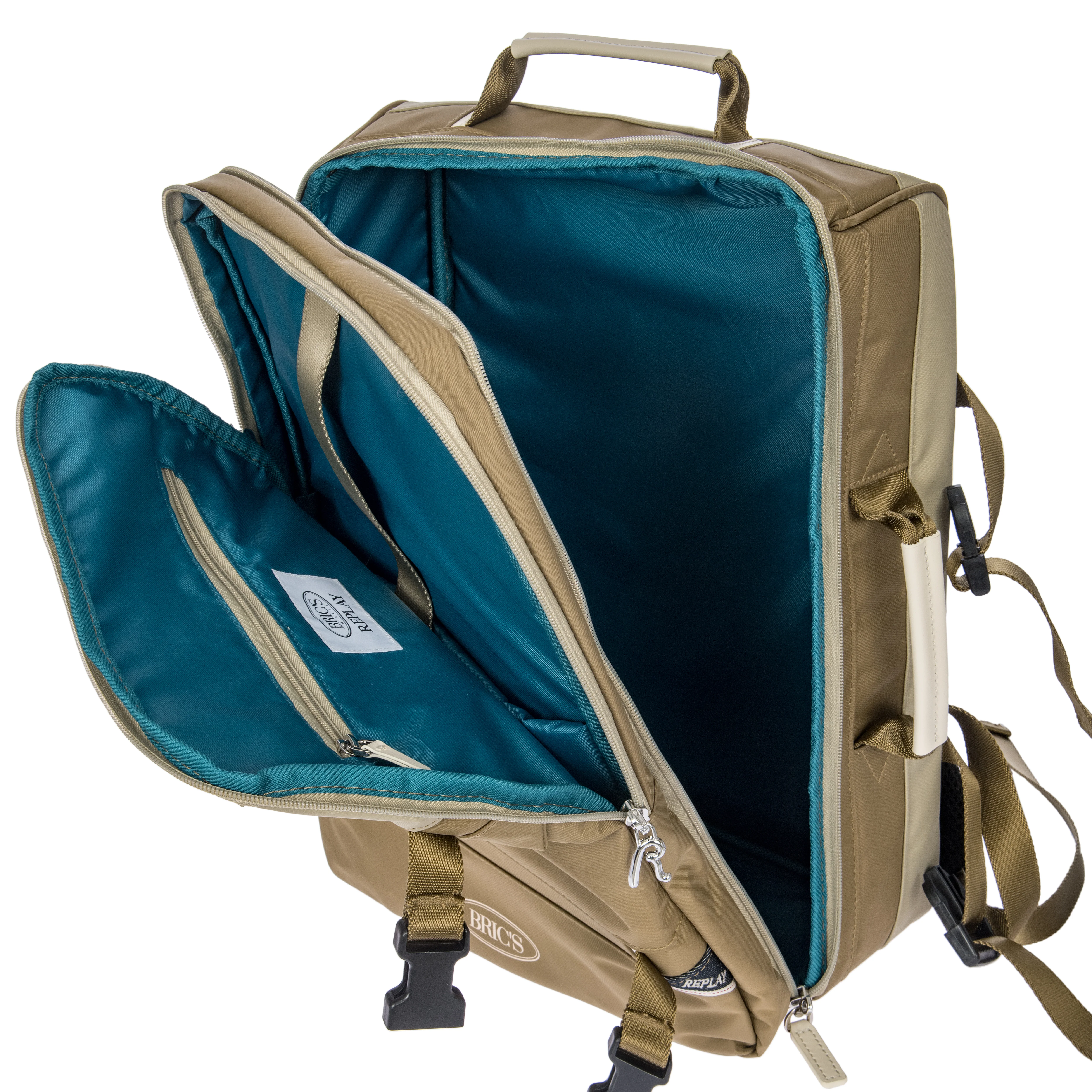 BRIC´S MOCHILA UNDERSEATER REPLAY DE TEJIDO RECICLADO - Image 10