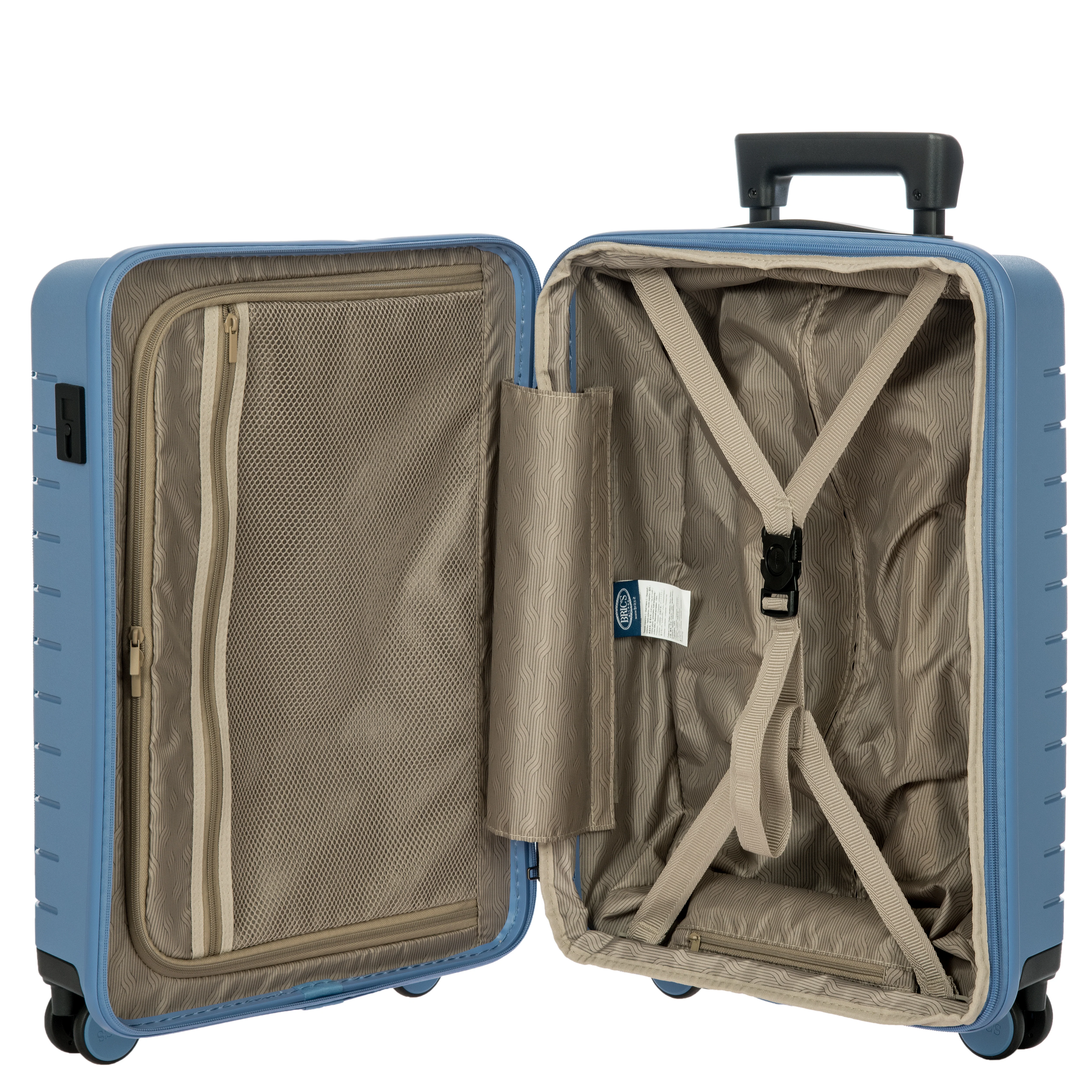 BRIC'S ULISSE TROLLEY RIGIDO CABINA EXTENSIBLE EASY ACCESS 55cm - Image 17