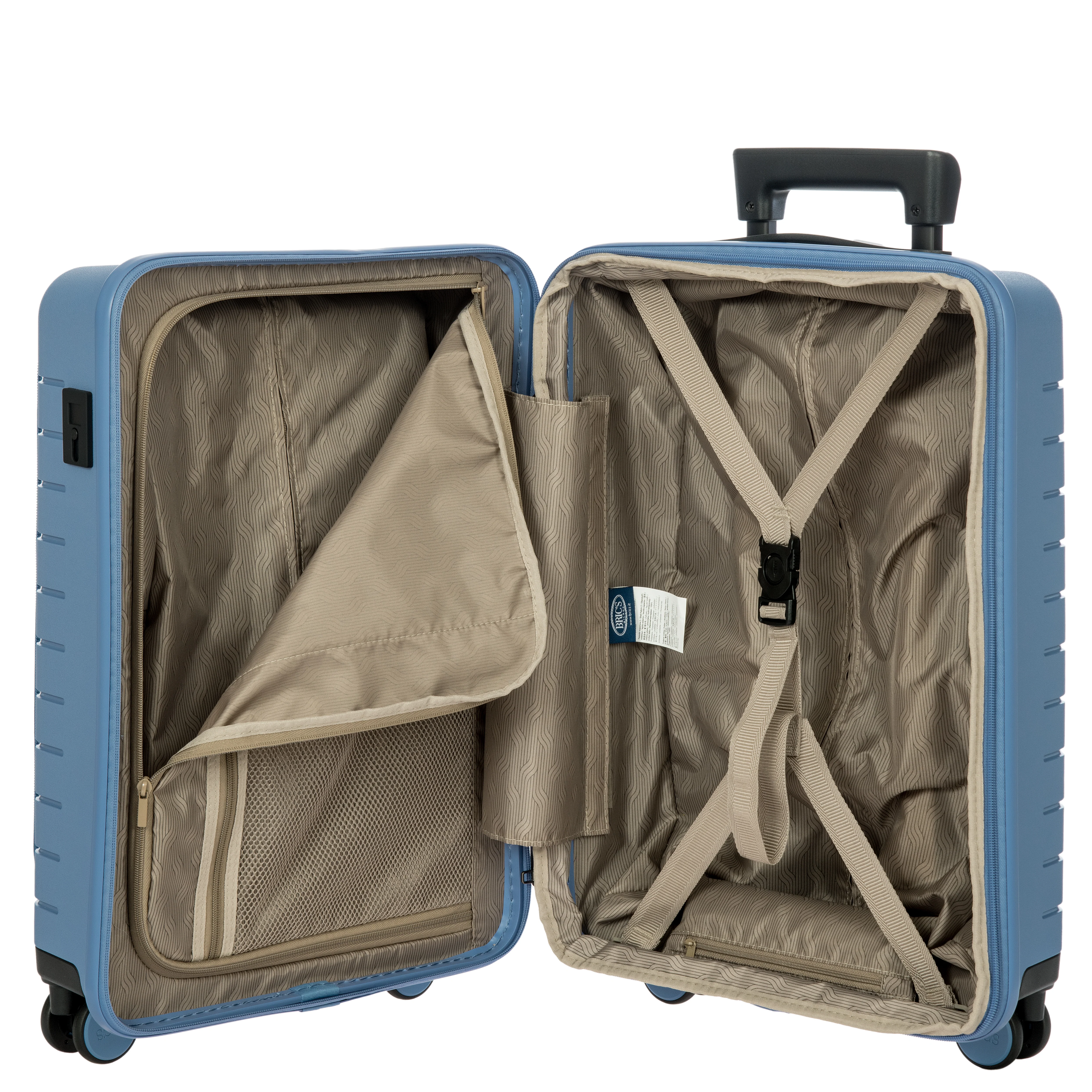 BRIC'S ULISSE TROLLEY RIGIDO CABINA EXTENSIBLE EASY ACCESS 55cm - Image 18