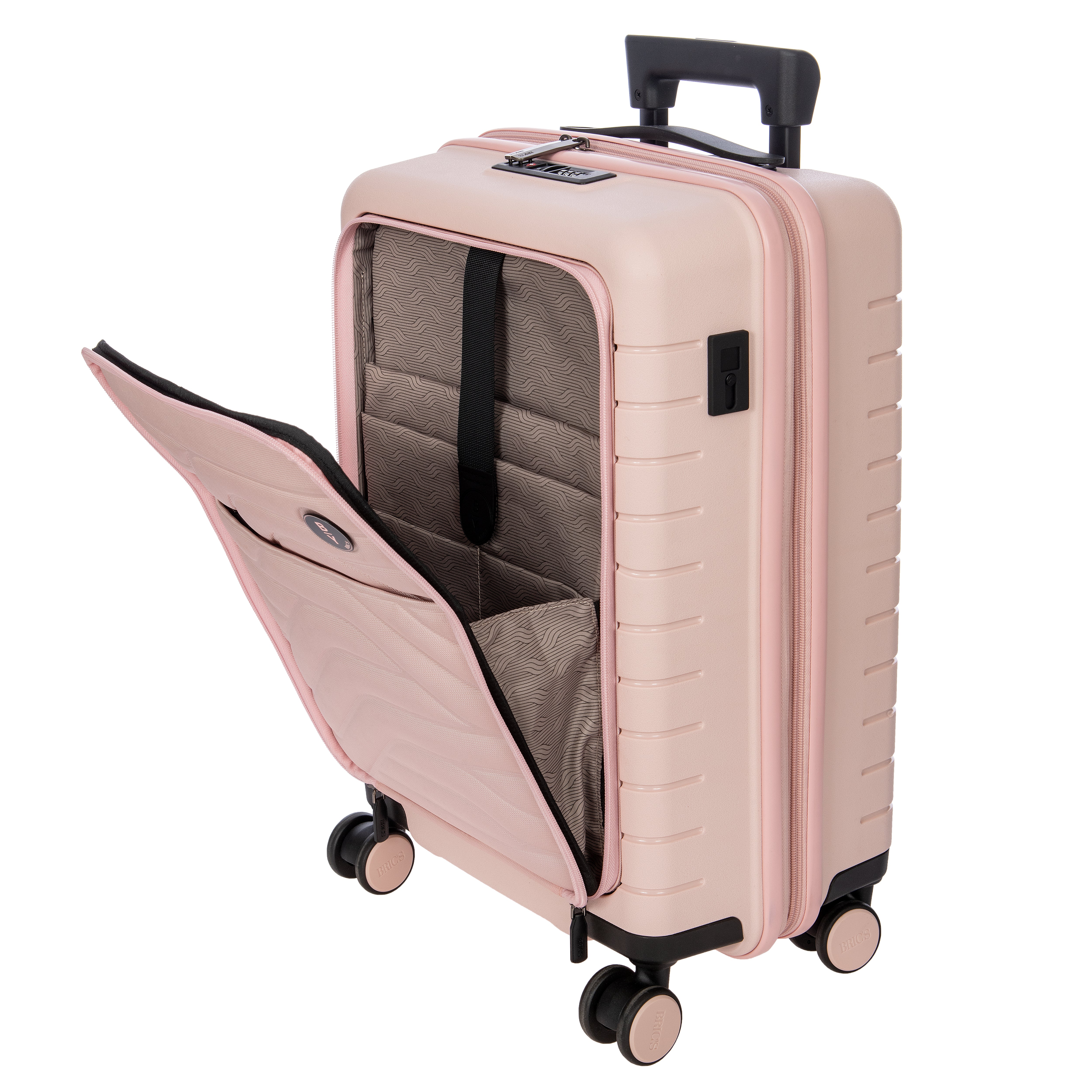 BRIC'S ULISSE TROLLEY RIGIDO CABINA EXTENSIBLE EASY ACCESS 55cm - Image 26