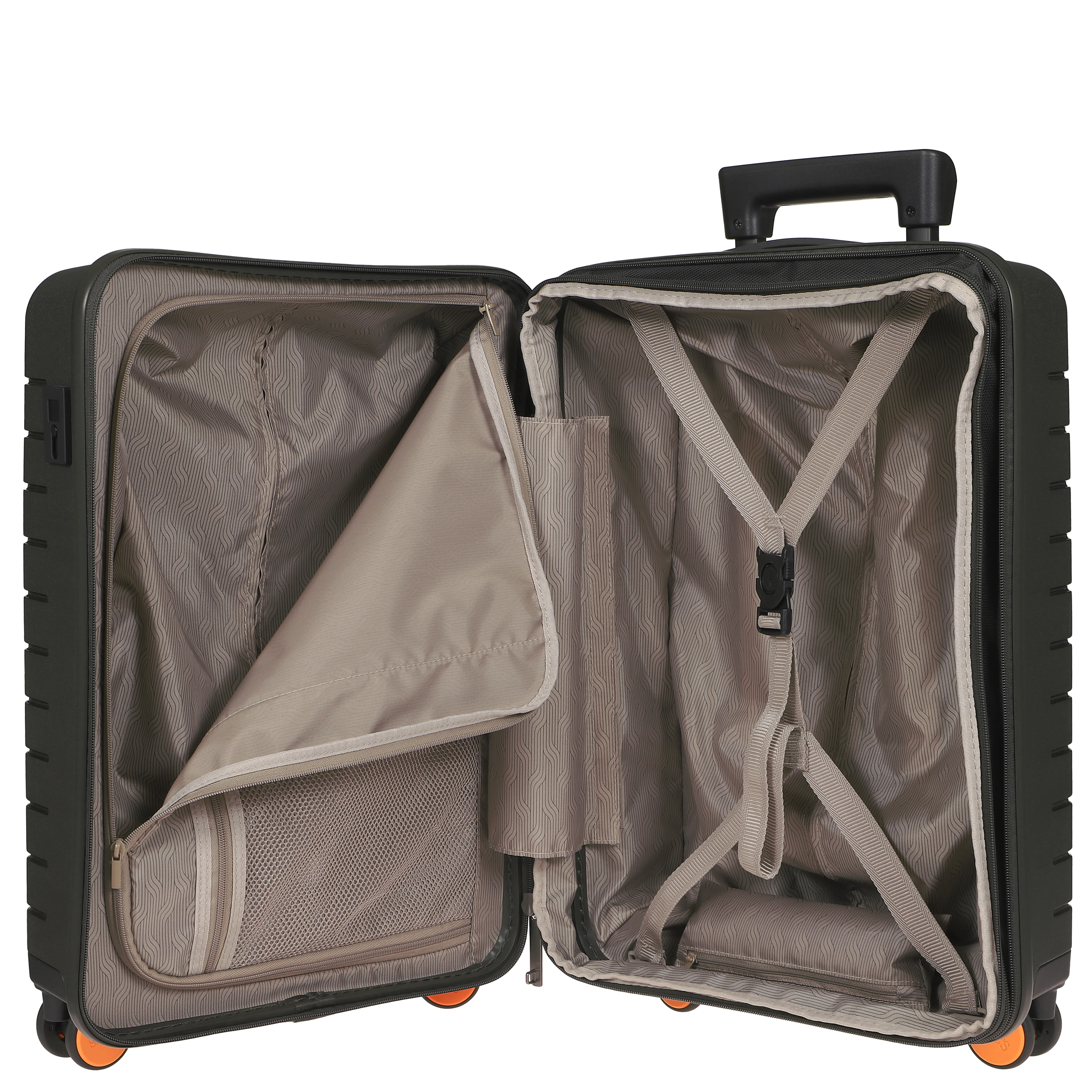 BRIC'S ULISSE TROLLEY RIGIDO CABINA EXTENSIBLE EASY ACCESS 55cm - Image 5