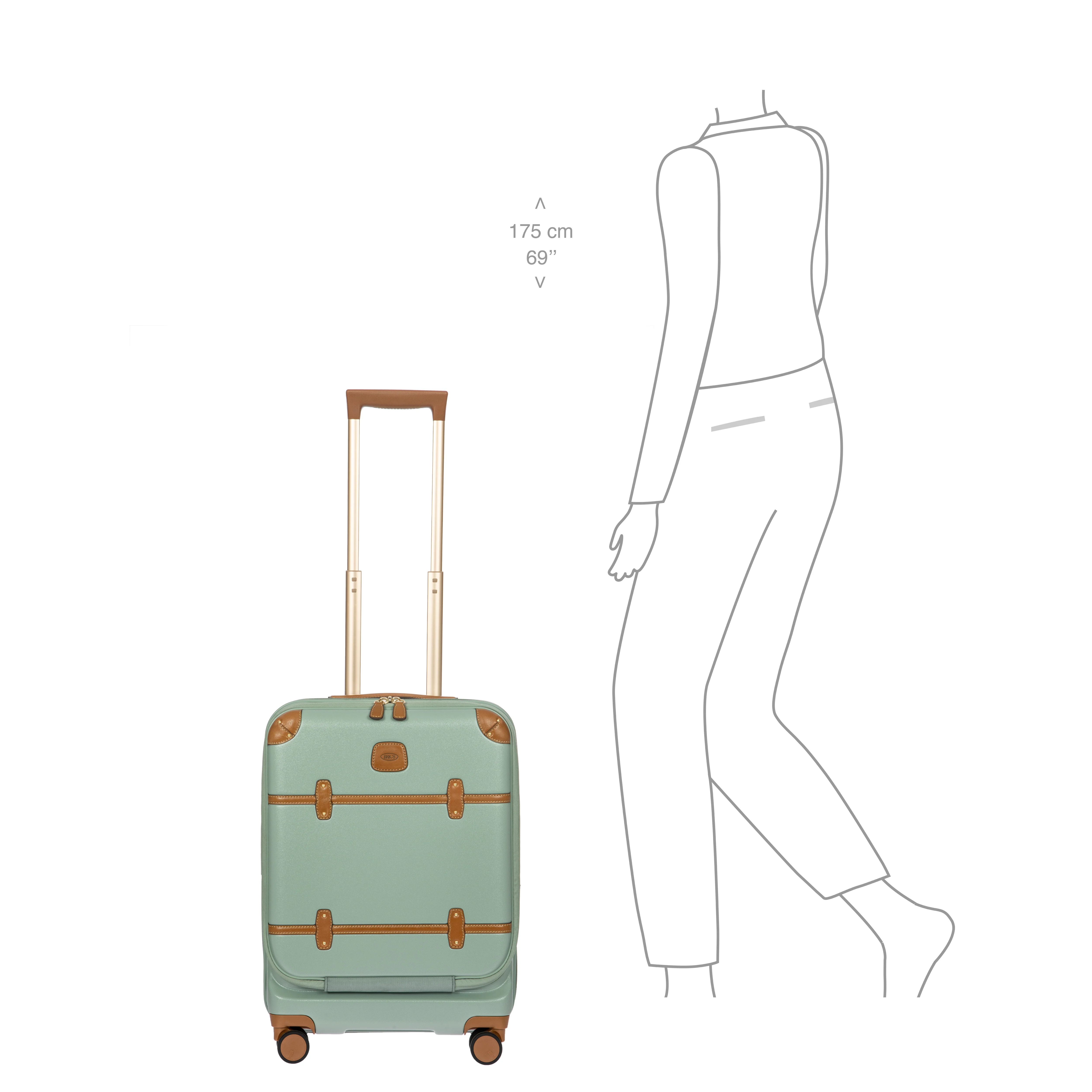 BRIC´S BELLAGIO Maleta de Cabina Extensible con bolsillo para PC - 55CM - Image 31