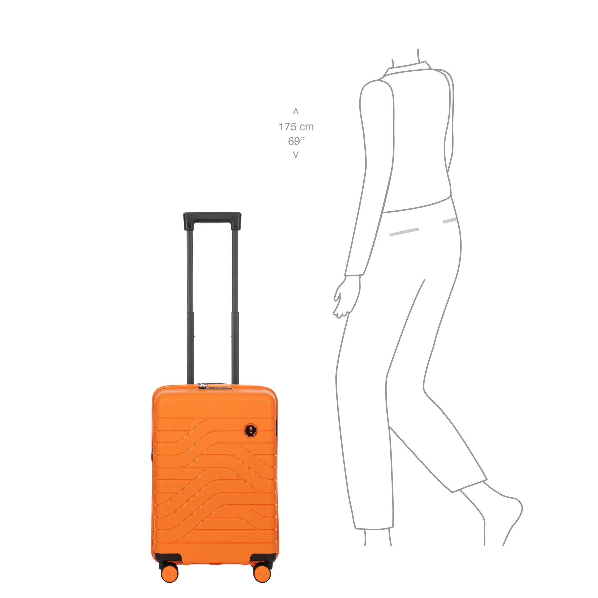 BRIC'S TROLLEY RIGIDO DE CABINA EXTENSIBLE ULISSE 55cm - Image 101