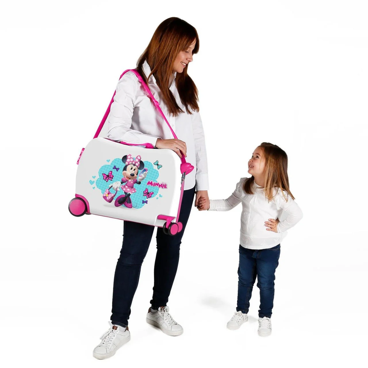 Correpasillos infantil 2 ruedas multidireccionales Minnie Good Mood - Image 3