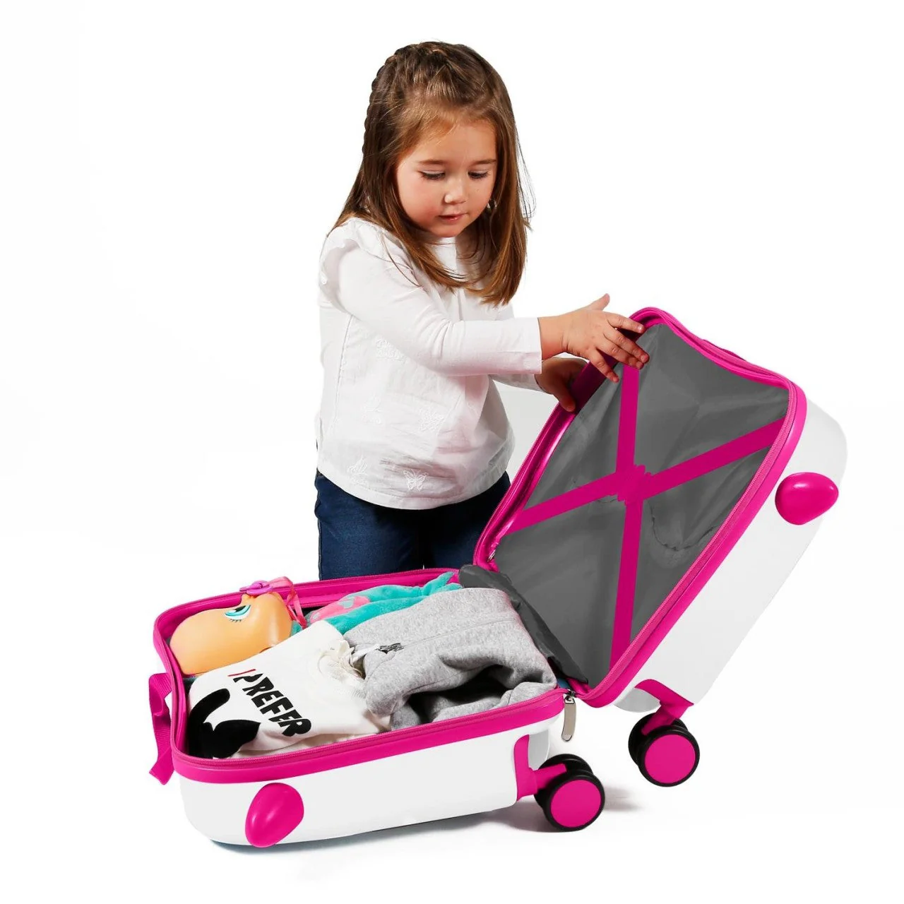 Correpasillos infantil 2 ruedas multidireccionales Minnie Good Mood - Image 4
