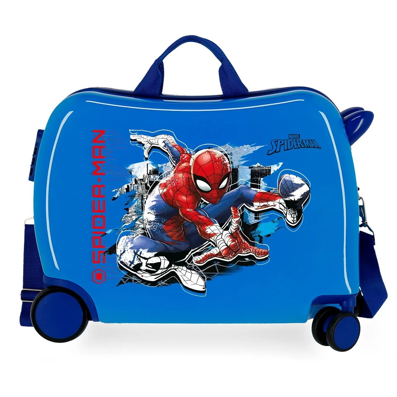 Correpasillos infantil 2 ruedas multidireccionales Spiderman Geo - Image 4
