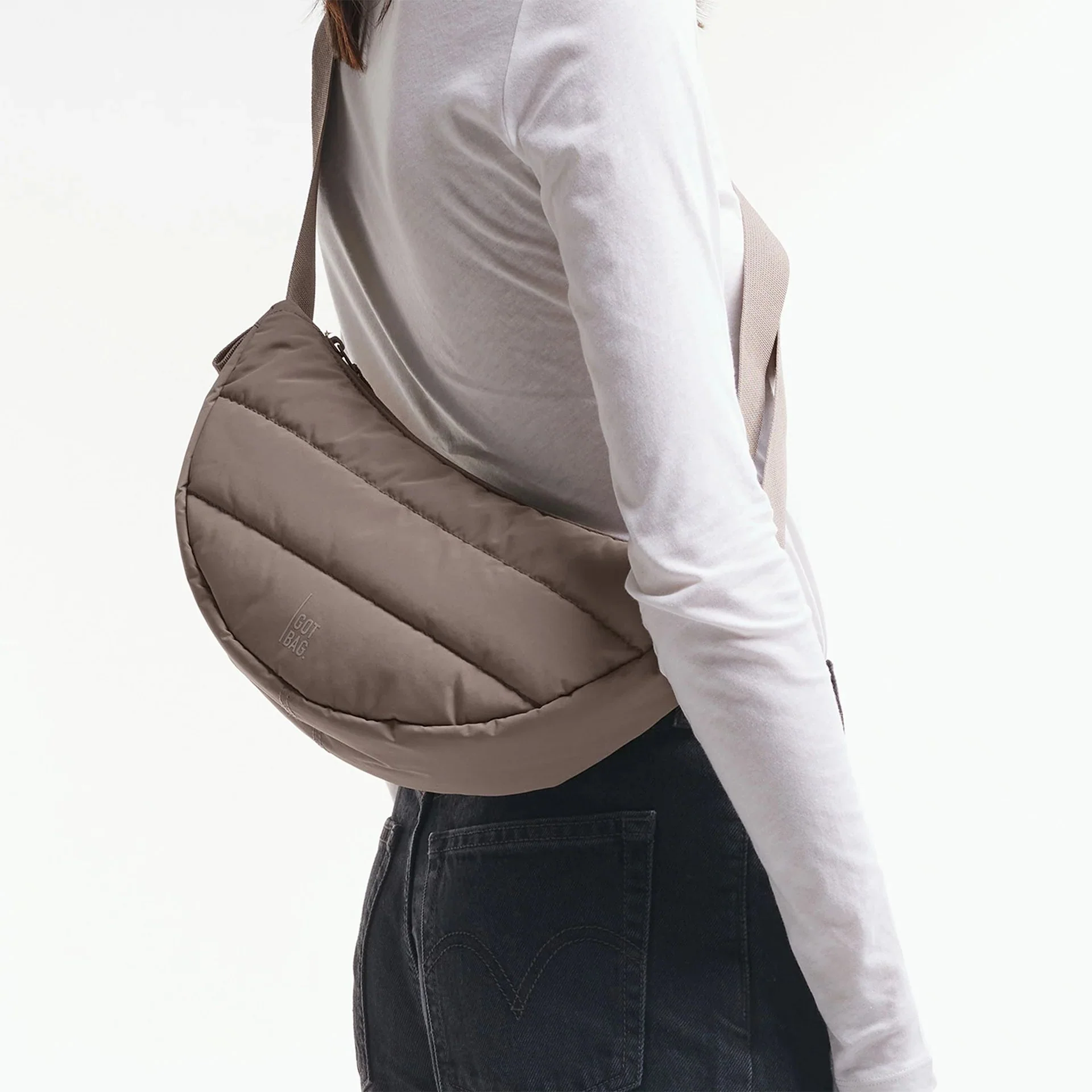 GOT BAG PUFFER MOON BAG SMALL MONOCHROME - Image 20