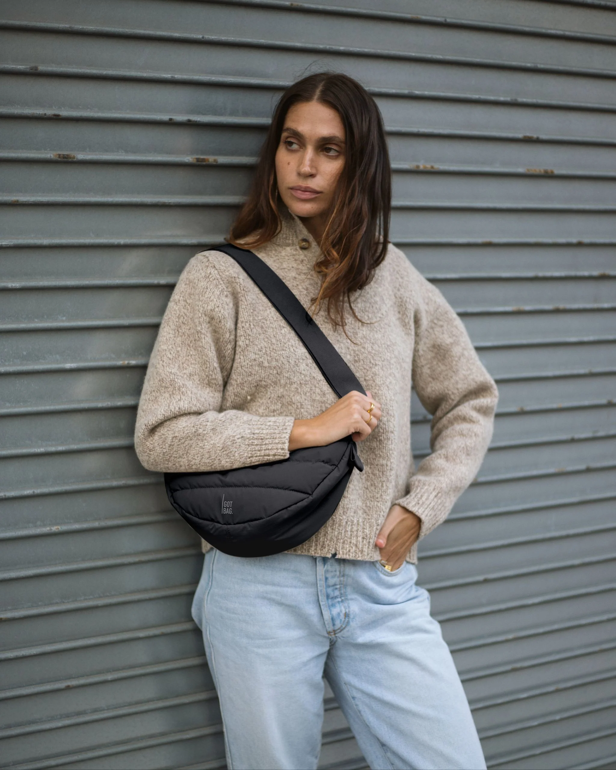 GOT BAG PUFFER MOON BAG SMALL MONOCHROME - Image 26