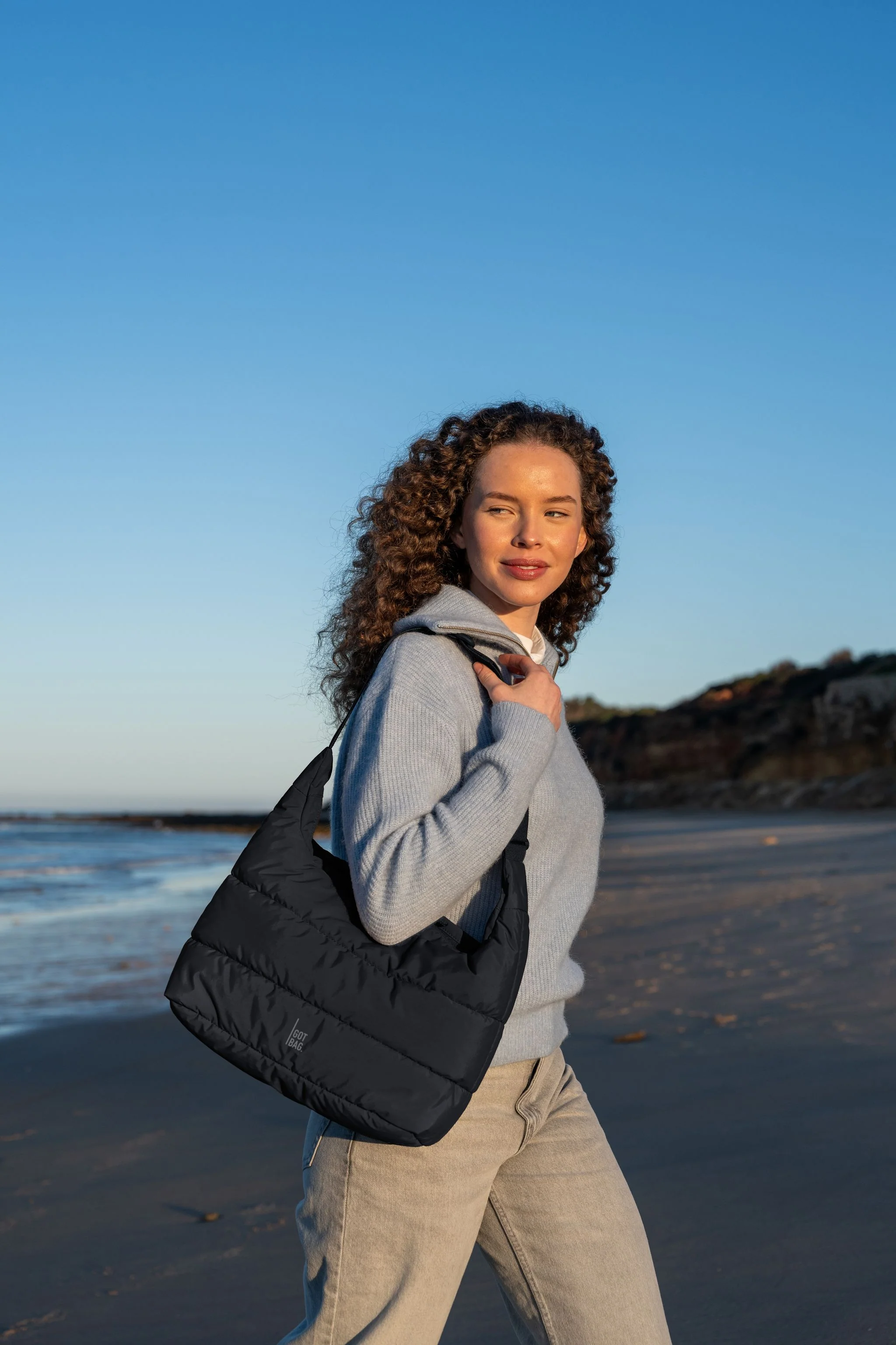 GOT BAG PUFFER SQUARE BAG LARGE MONOCHROME - Image 17